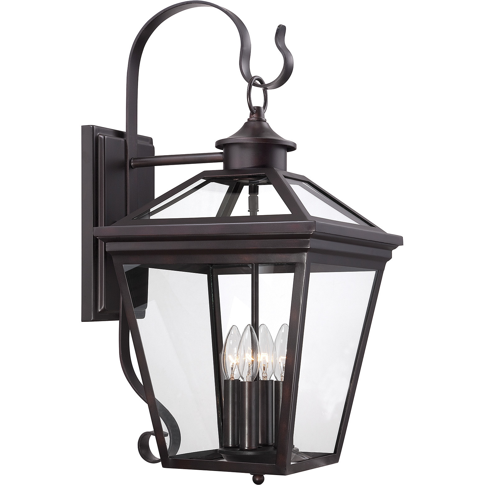 Ellijay Outdoor Wall Lantern in English Bronze