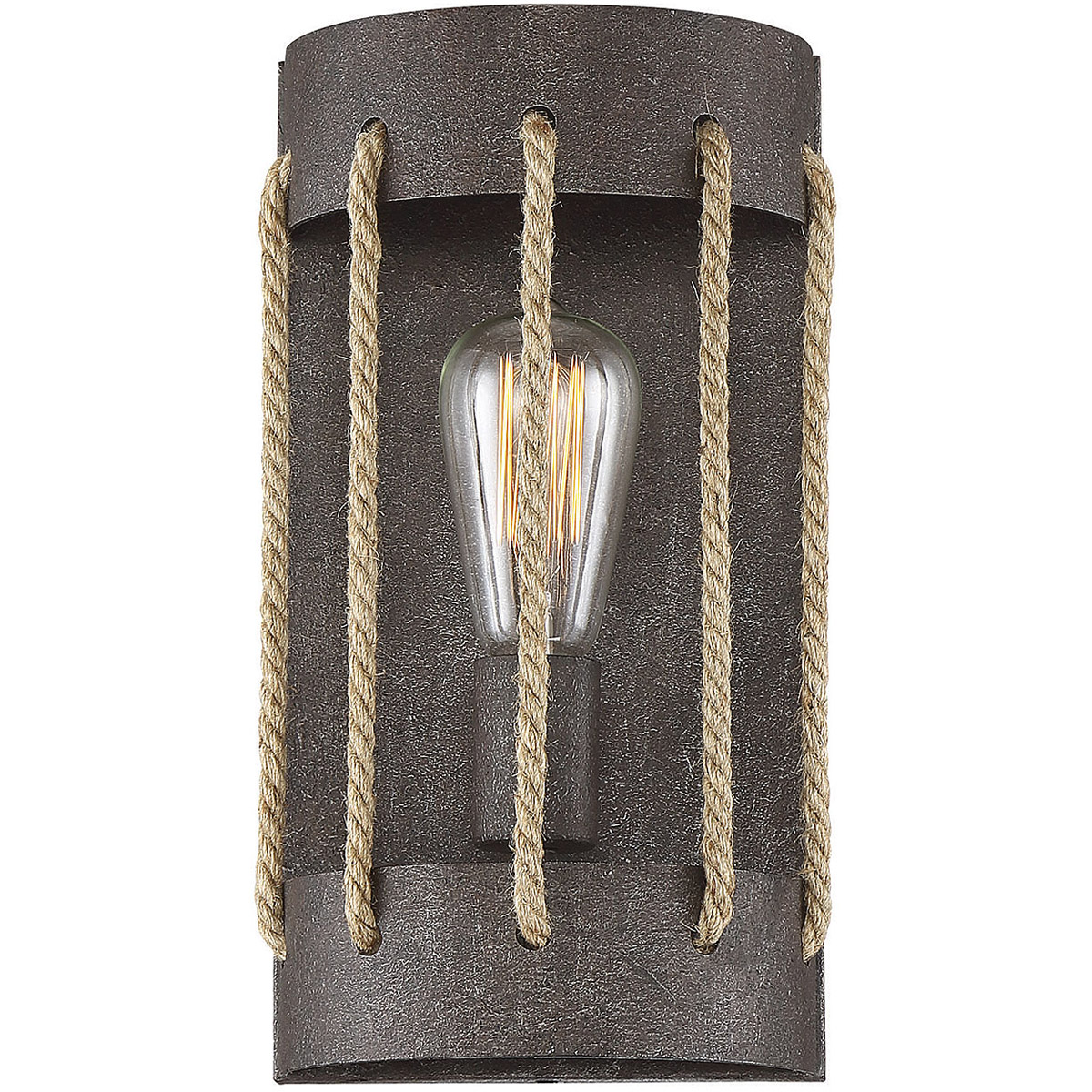 Leland 1 Light 5 inch Artisan Rust Sconce Wall Light