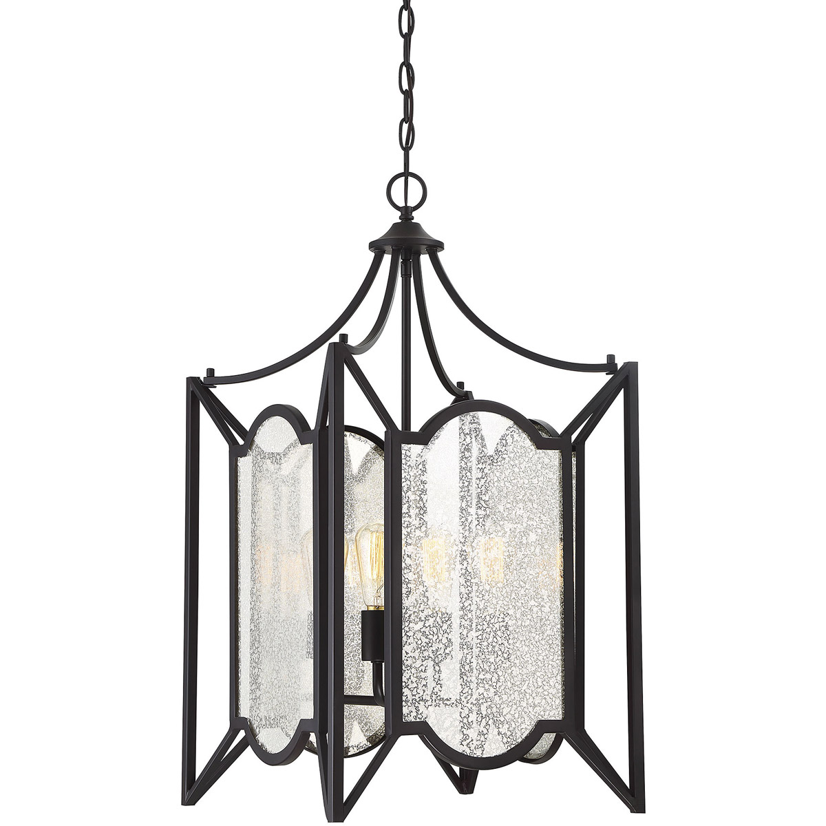 Chandler 4 Light 16 inch English Bronze Pendant Ceiling Light