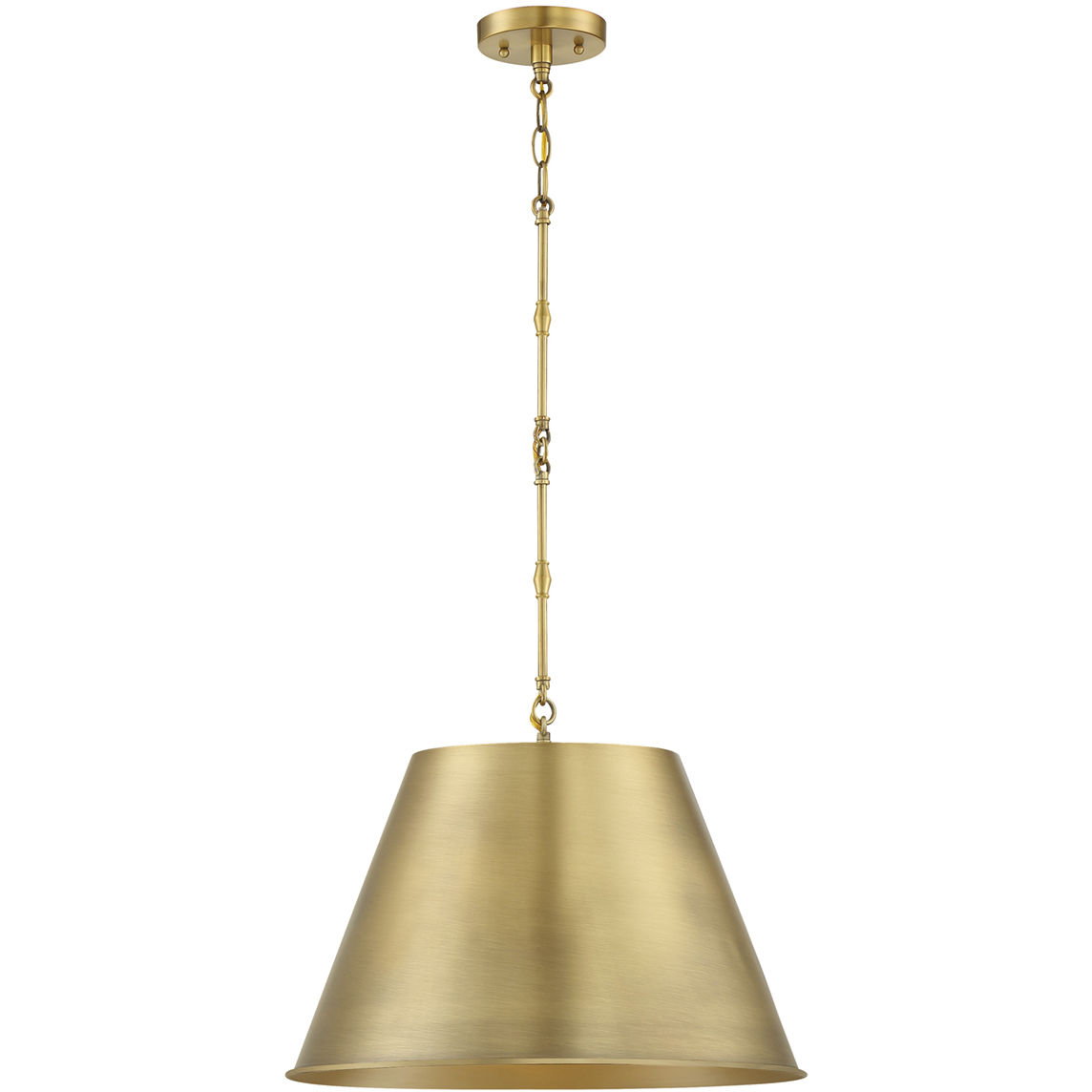 Savoy House 7-231-1-322 Alden 1 Light 18.25 inch Warm Brass