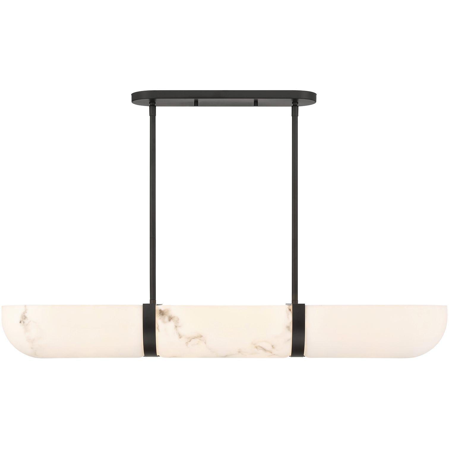 Chalfont 4 Light 42 inch Matte Black Chandelier Ceiling Light