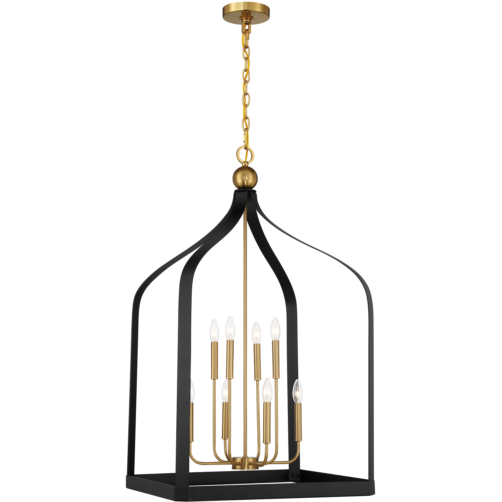 Savoy House 7-7800-8-143 Sheffield 8 Light 23.5 inch Black with