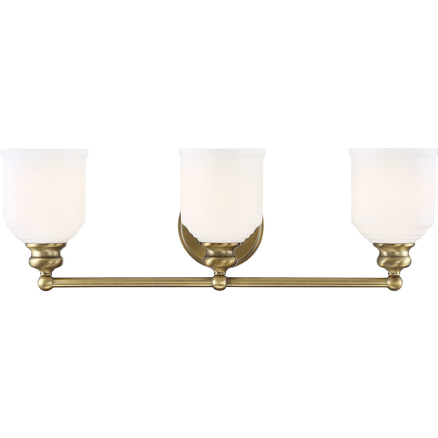 ブリリアント ハート(S) Savoy House 8-6836-3-322 Melrose 3 Light 24 inch Warm Brass