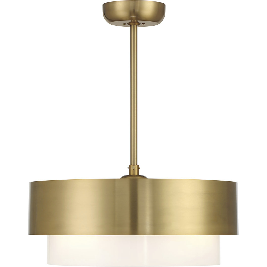 Savoy House 22-FD-445-322 Diana 12 inch Warm Brass with Gold