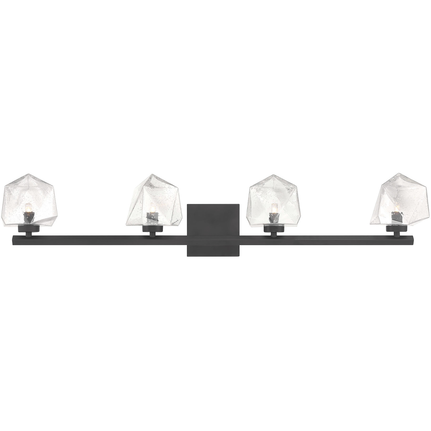 Castello LED 35 inch Matte Black Bathroom Vanity Light Wall Light