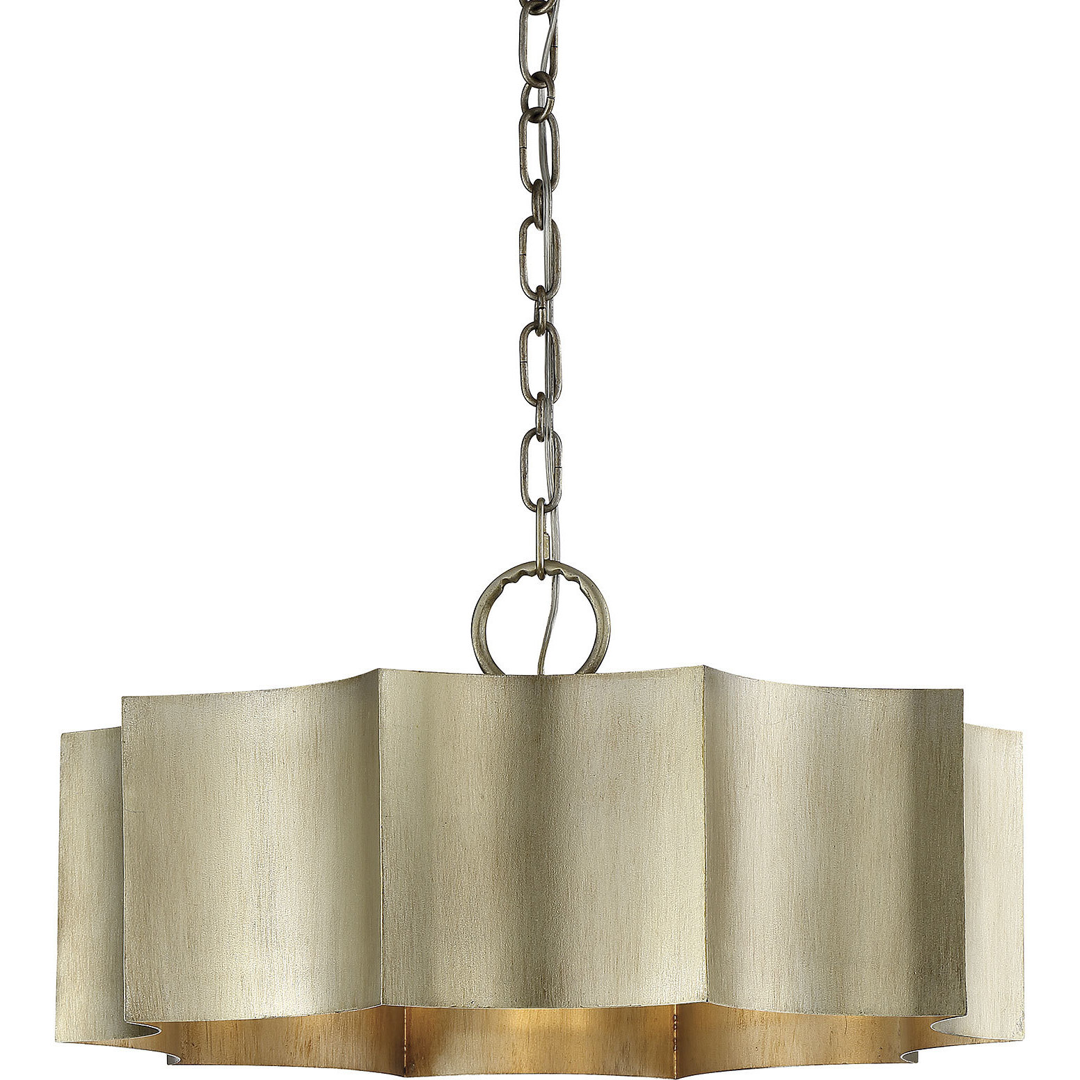 Shelby 3 Light 22.5 inch Silver Patina Pendant Ceiling Light