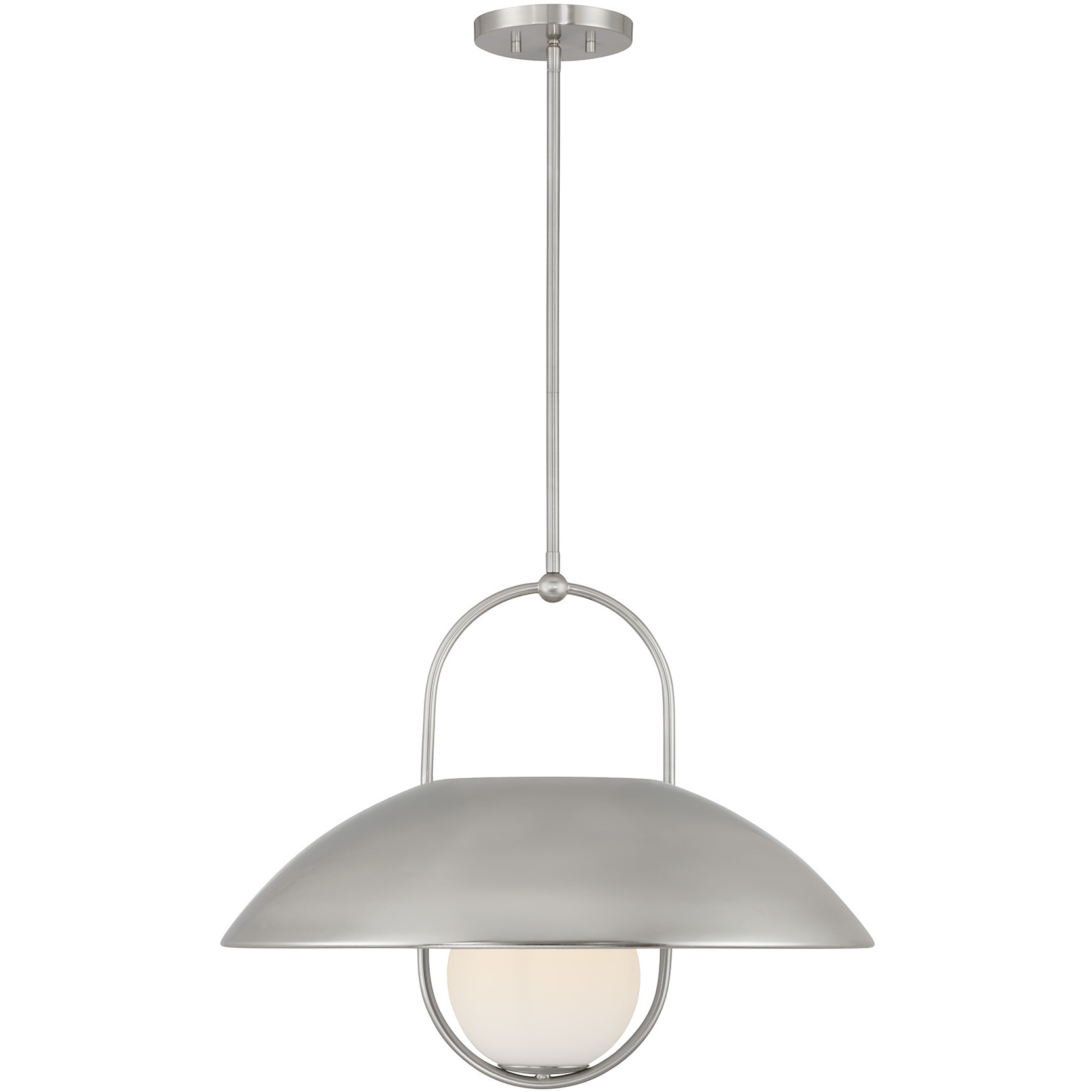 Lehigh 1 Light 22 inch Satin Nickel Pendant Ceiling Light