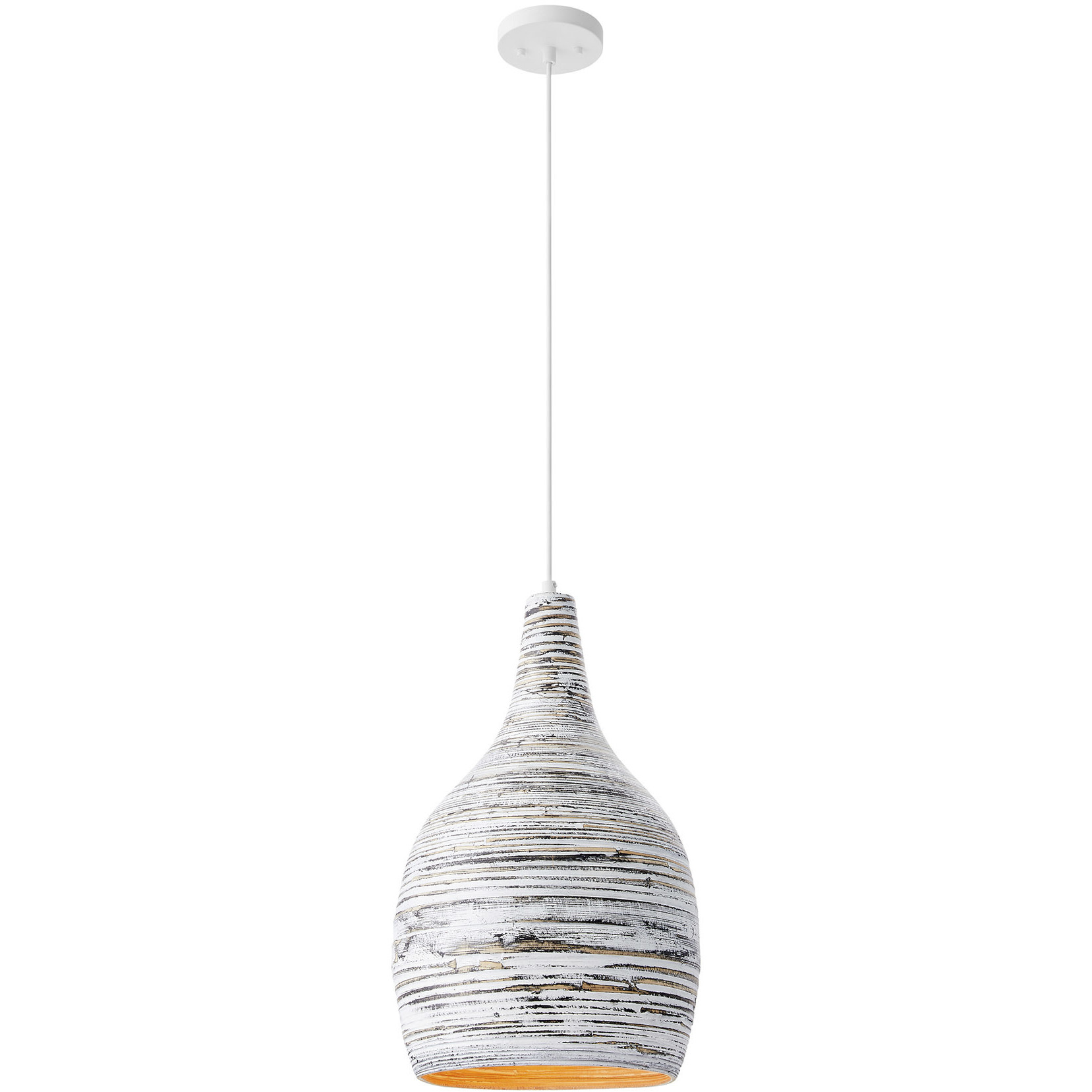 Balsam 1 Light 13 inch Brindled Bamboo Pendant Ceiling Light