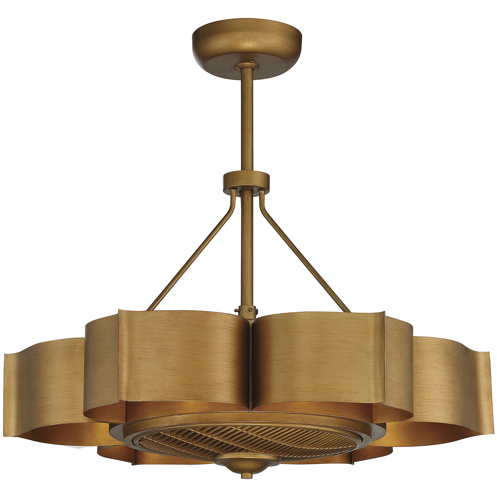 Savoy House 39-FD-125-54 Stockholm 12 inch Gold Patina with Gold 