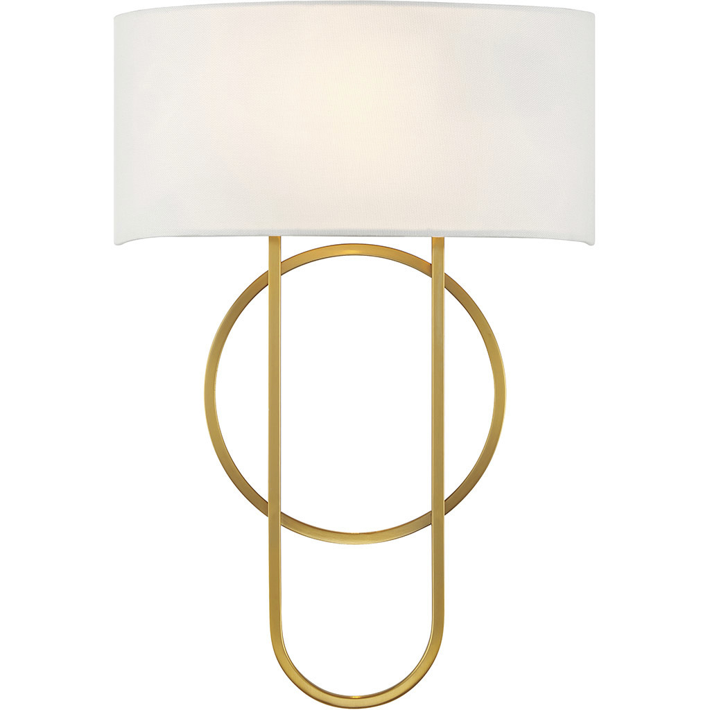 Tempe 2 Light 12 inch Warm Brass Sconce Wall Light