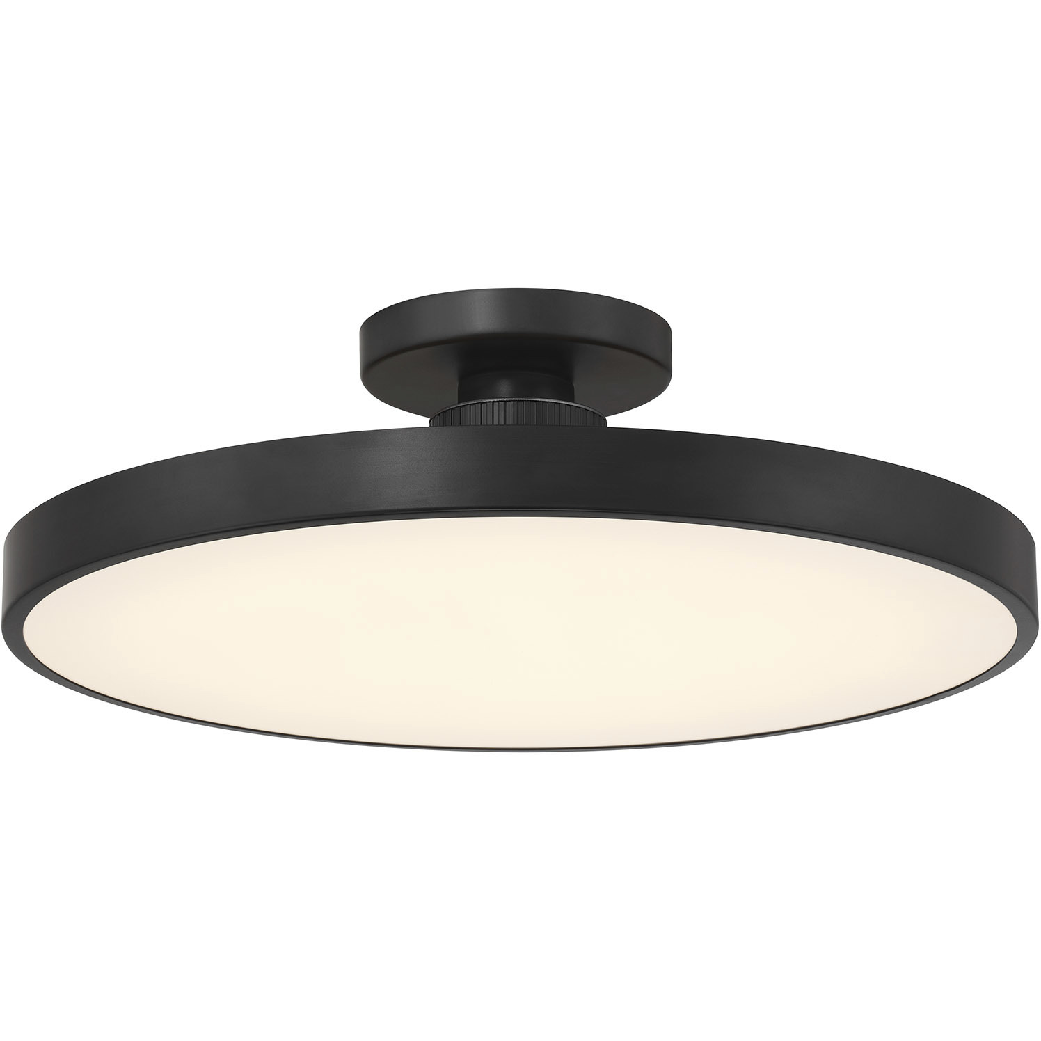 Savoy House 6-2969-1-89 Thayer LED 20 inch Matte Black Semi-Flush