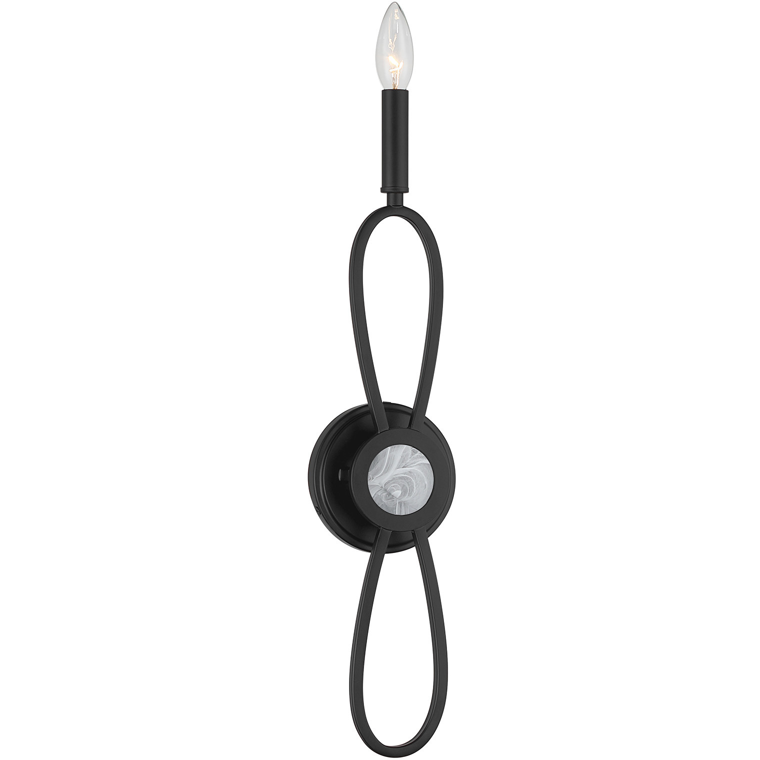 Minette 1 Light 5 inch Matte Black ADA Wall Sconce Wall Light
