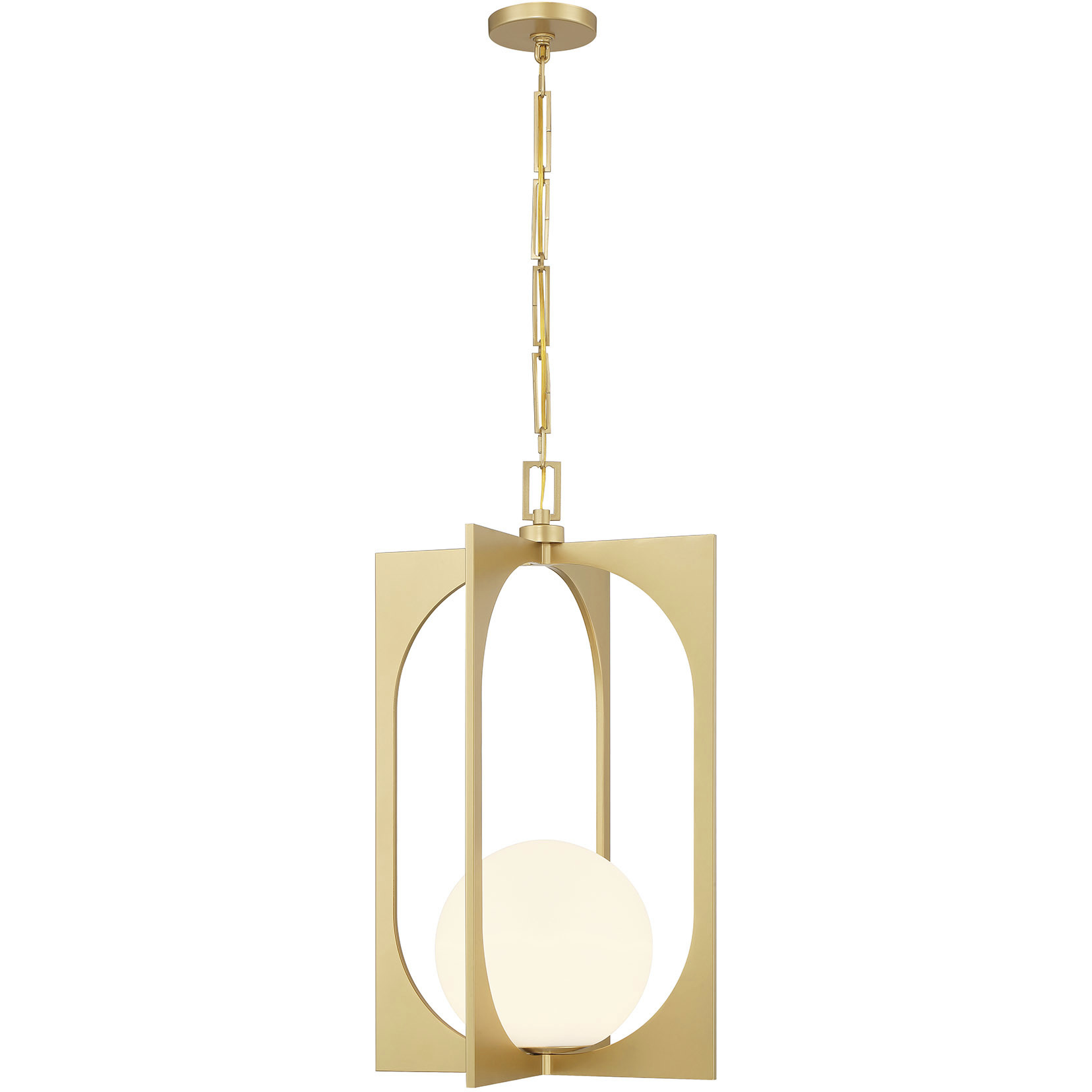 Savoy House 7-3999-1-328 Harding 1 Light 16.5 inch Spun Gold