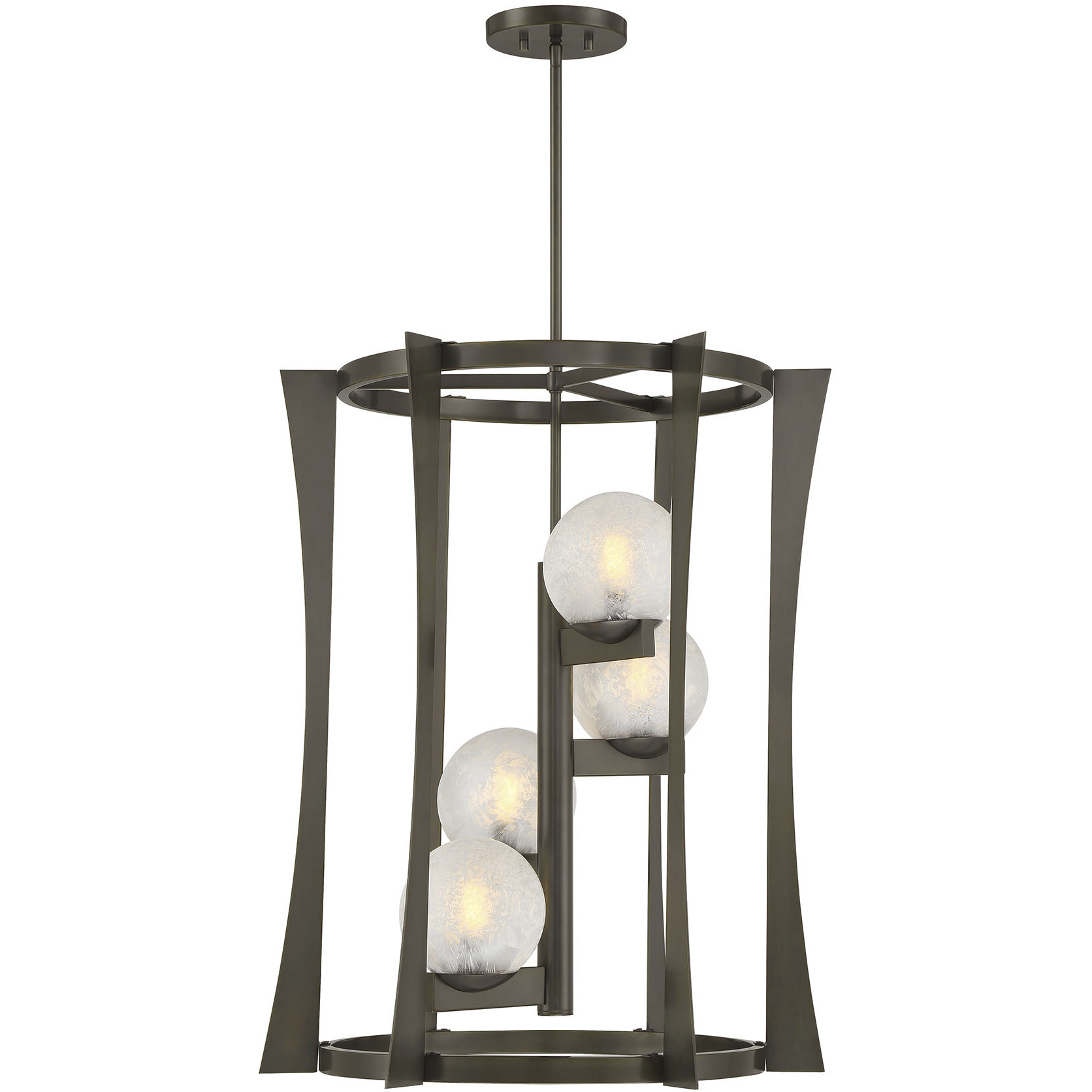 Darien 4 Light 23 inch Mediterranean Bronze Pendant Ceiling Light