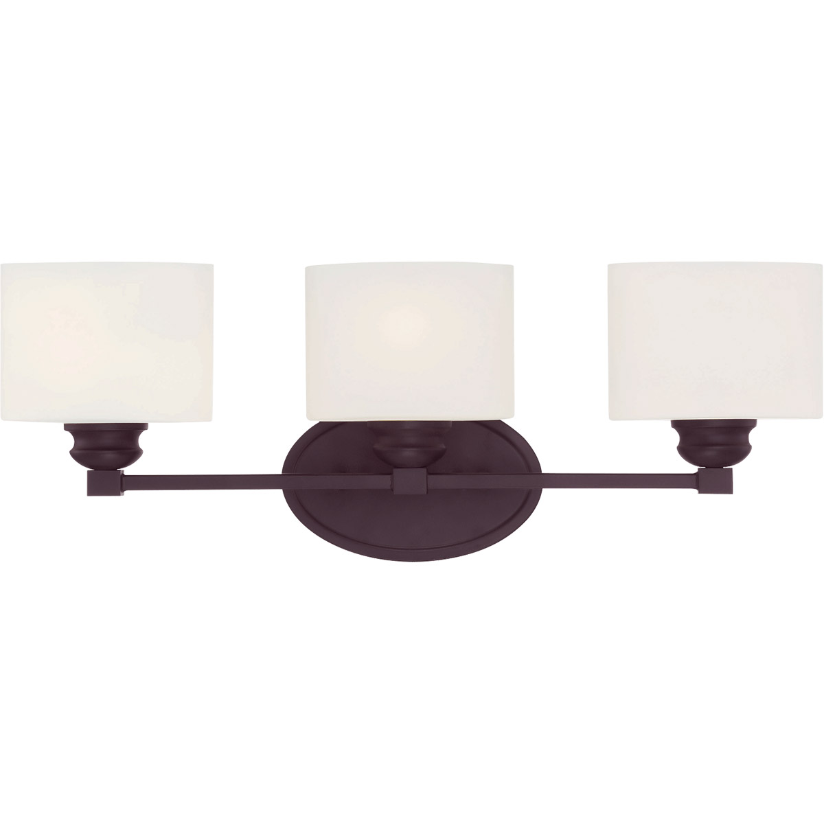 Kane 3 Light 24 inch English Bronze Bath Light Wall Light