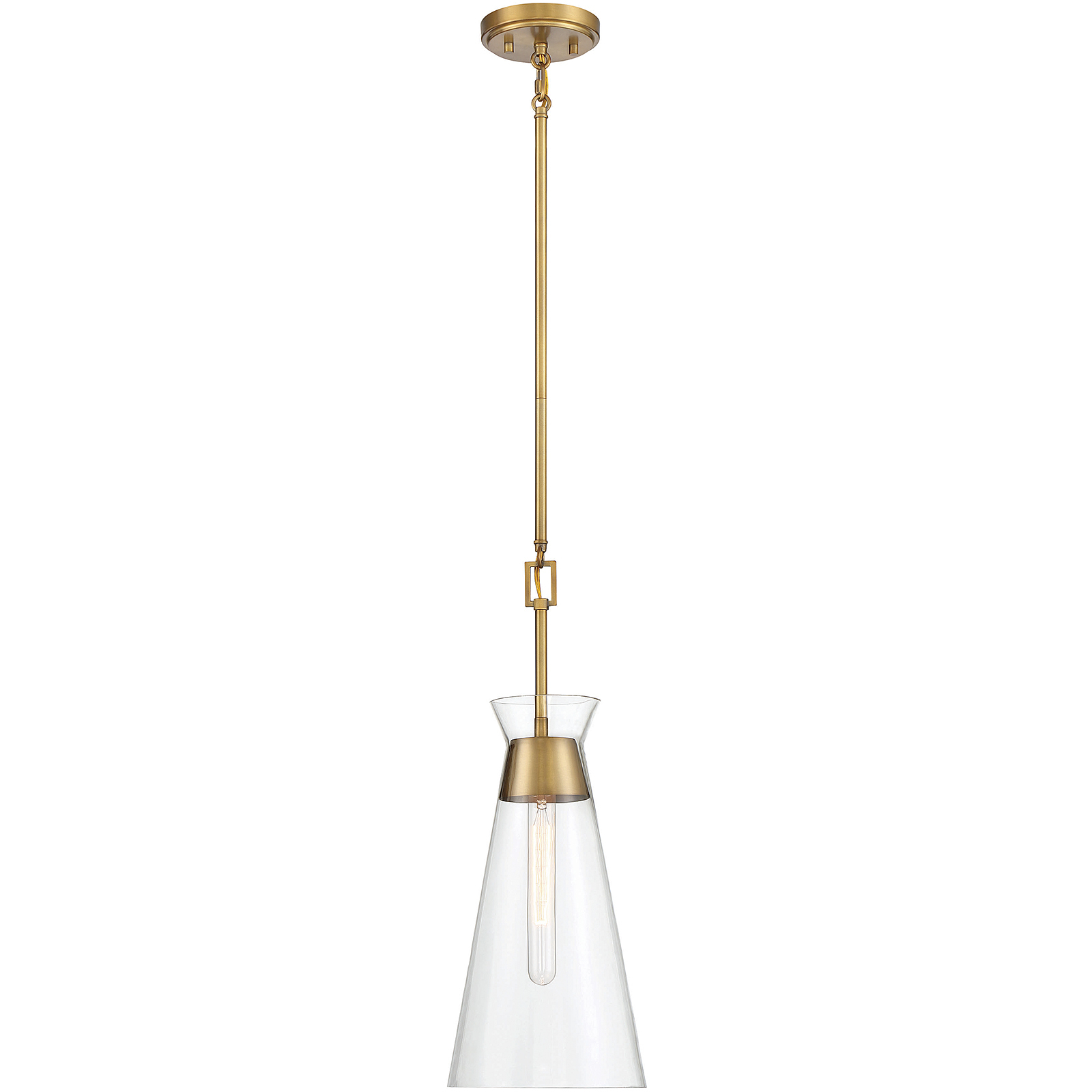 Savoy House 7-1831-1-322 Lakewood 1 Light 8 inch Warm Brass