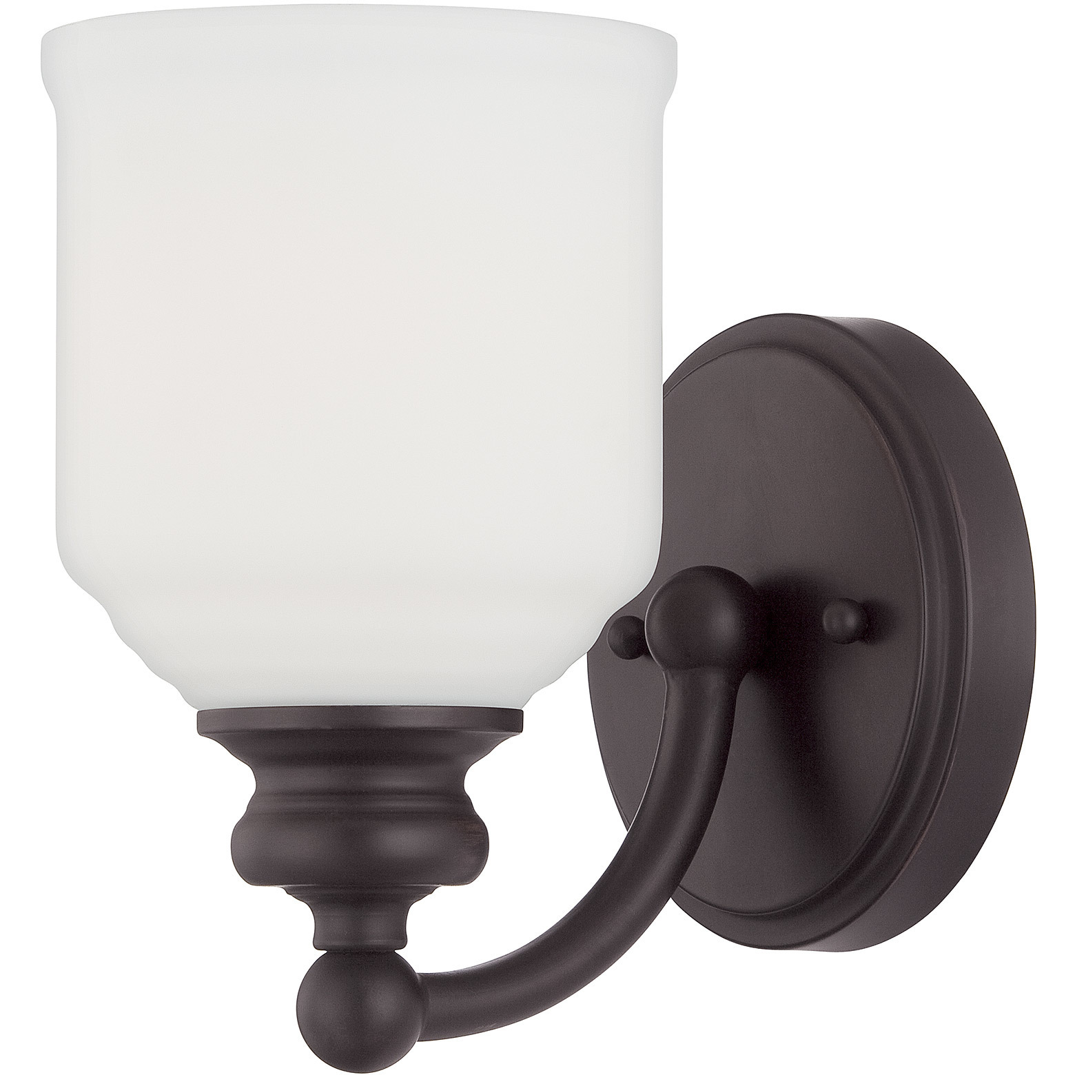 Melrose 1 Light 5 inch English Bronze Wall Sconce Wall Light, Essentials