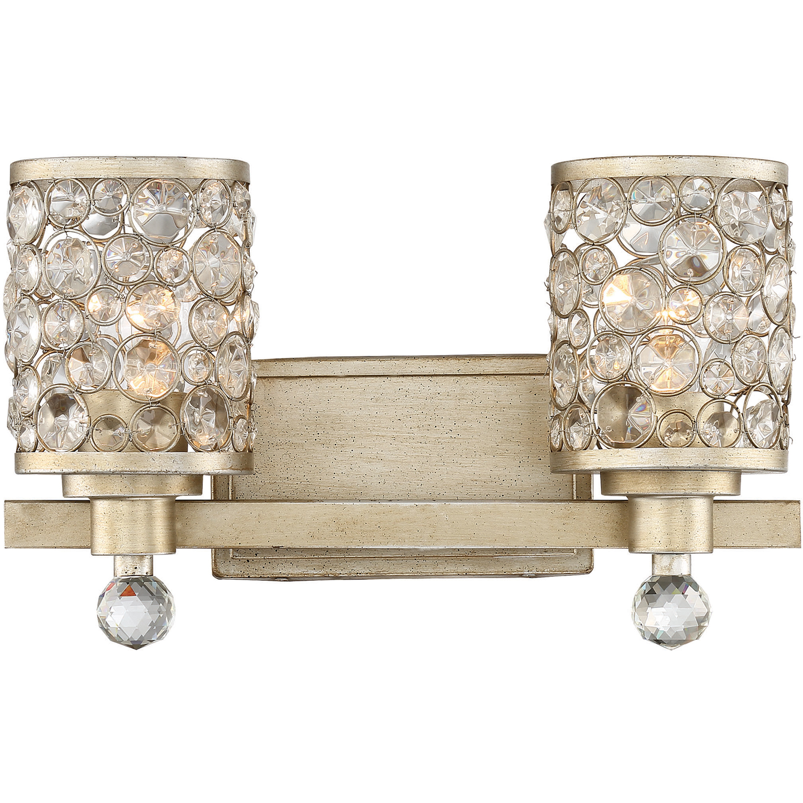 Guilford 2 Light 16 inch Aurora Bathroom Vanity Light Wall Light, Guilford
