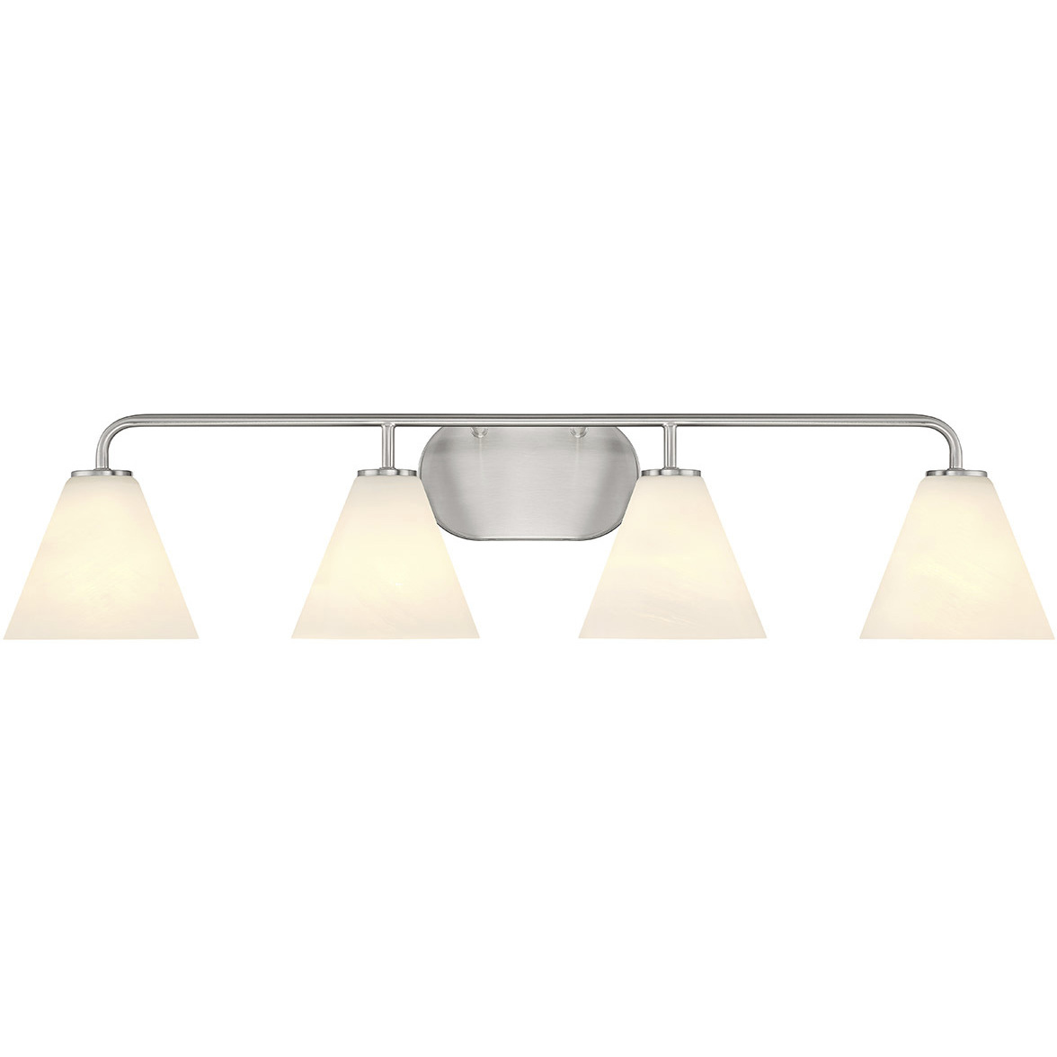 Blair 4 Light 35 inch Satin Nickel Bath Wall Light