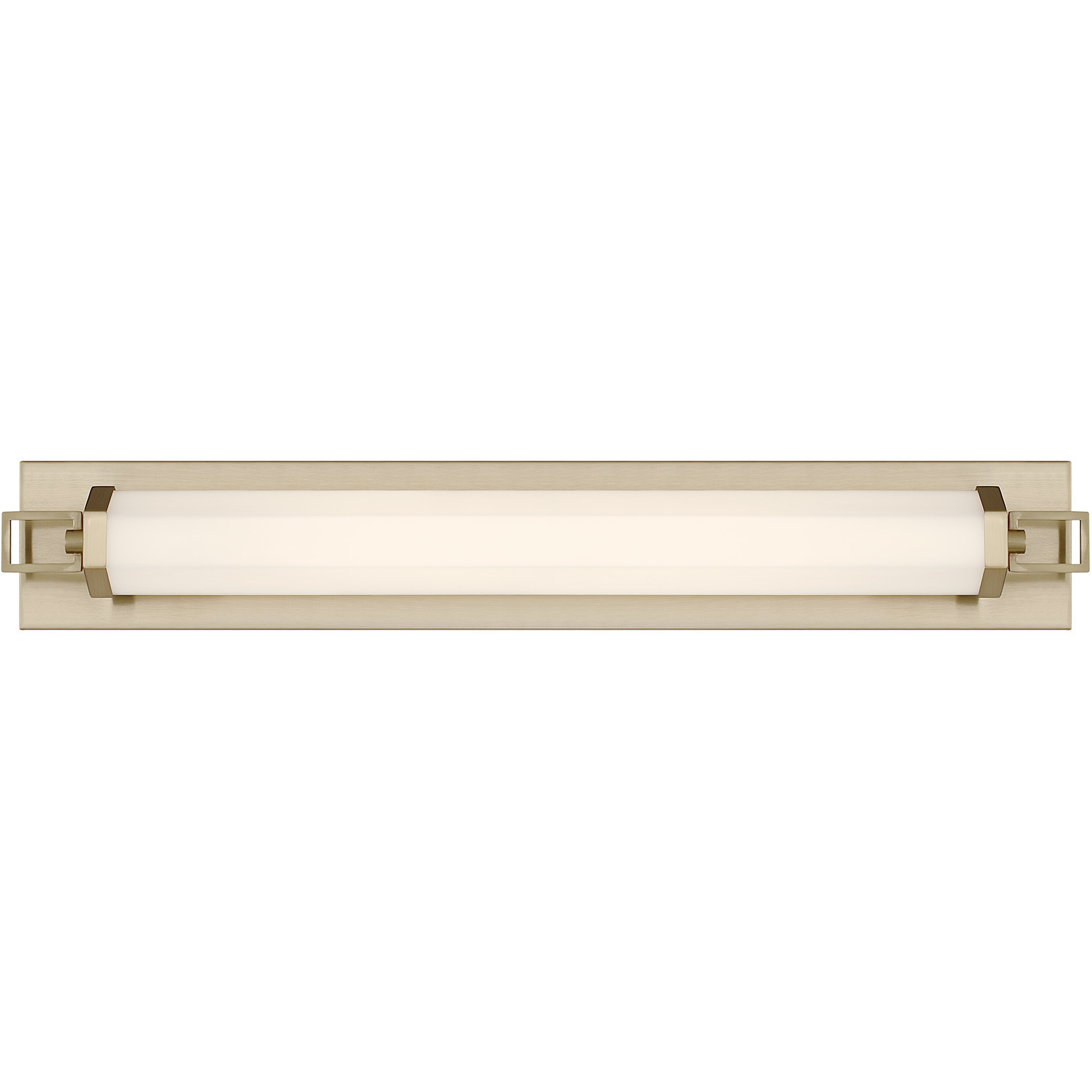 Parker LED 28 inch Noble Brass Bathroom Vanity Light Wall Light