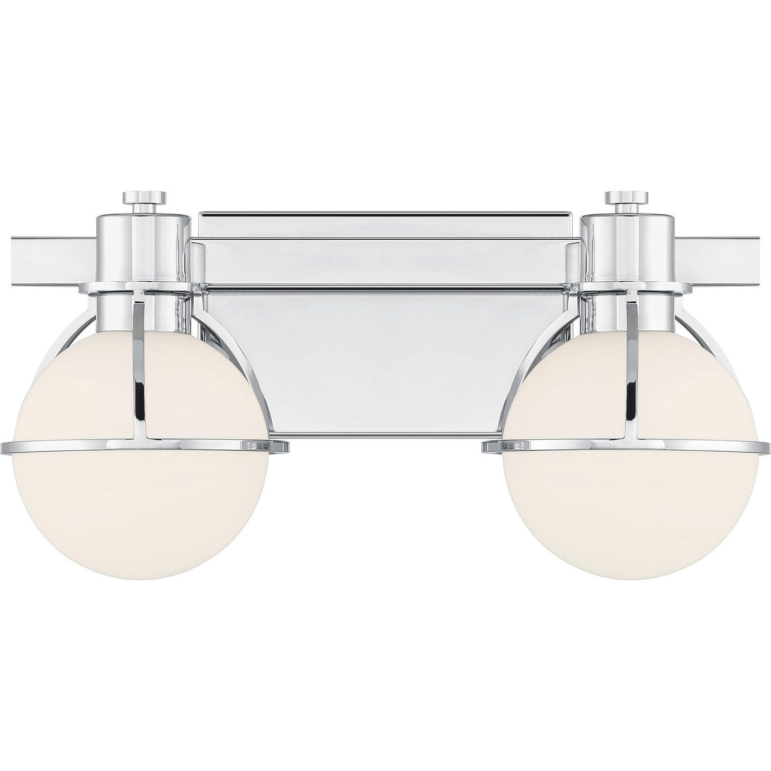 Pierce 2 Light 15.5 inch Chrome Bathroom Vanity Light Wall Light