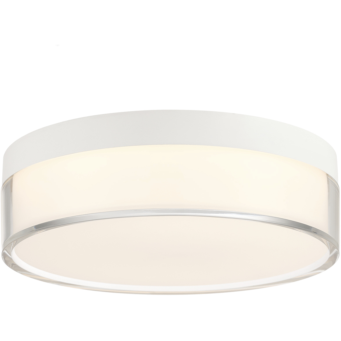 Clarion LED 7 inch White Flush Mount Ceiling Light