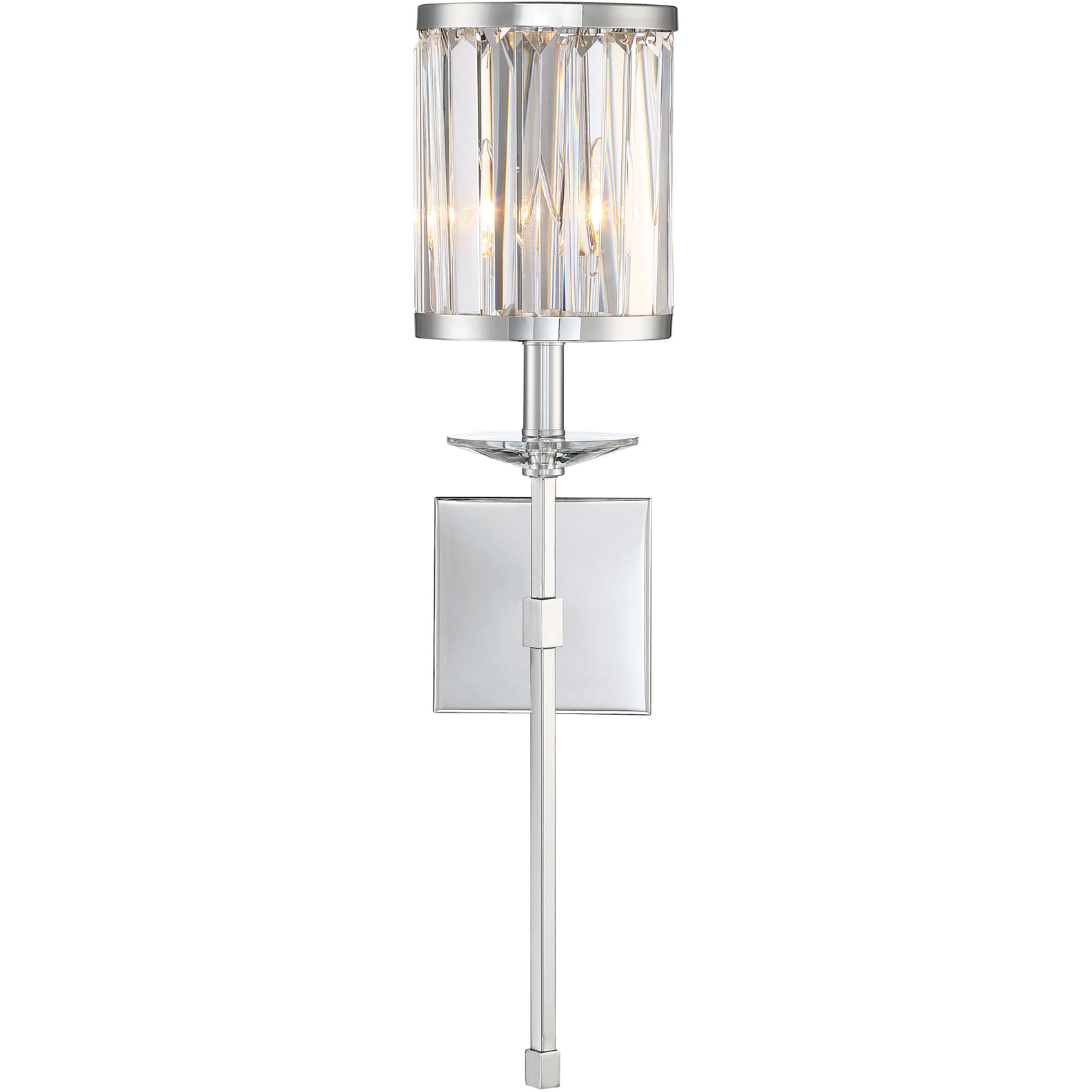 Ashbourne 1 Light 6.5 inch Polished Chrome Wall Sconce Wall Light