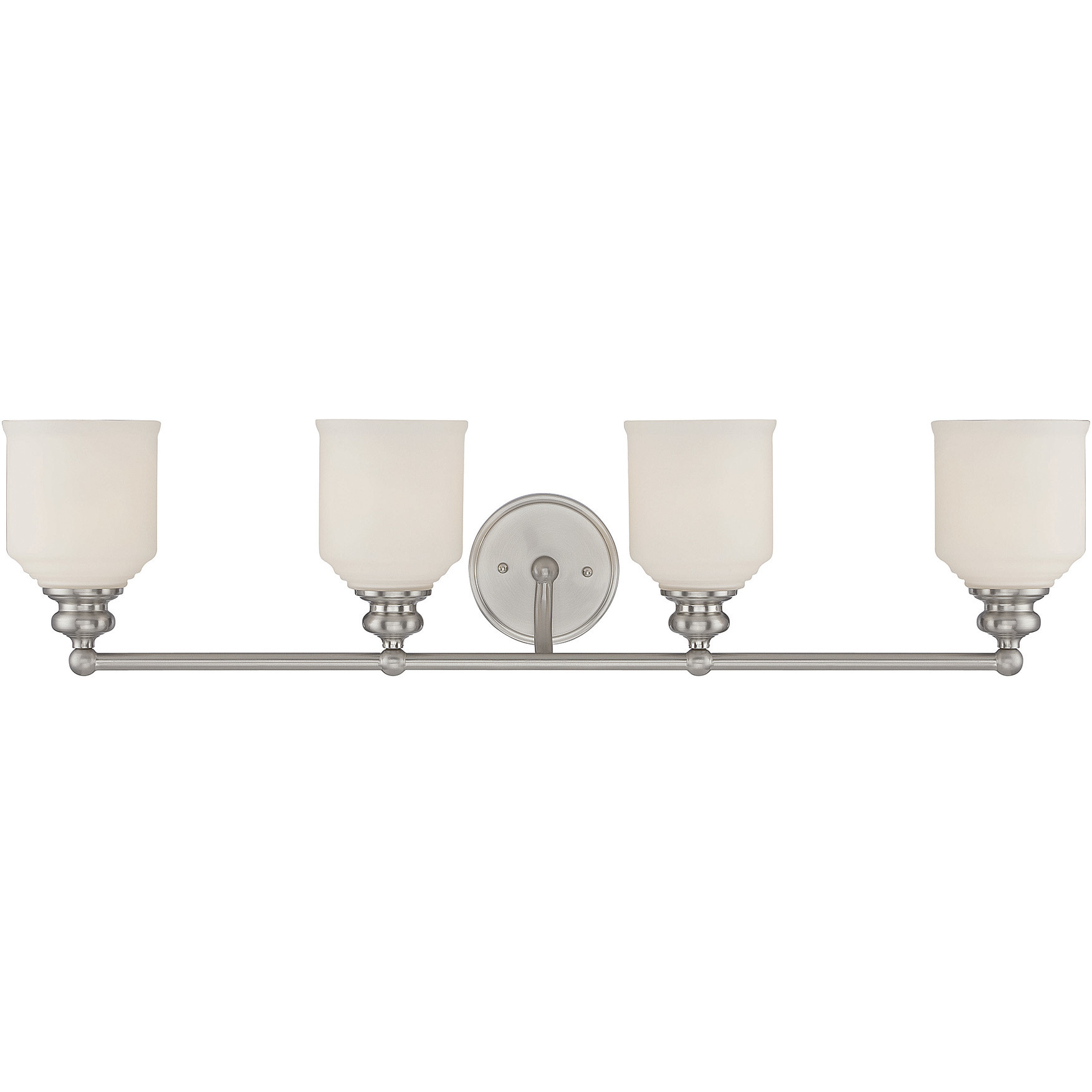 Savoy House 8-6836-4-SN Melrose 4 Light 33.5 inch Satin Nickel