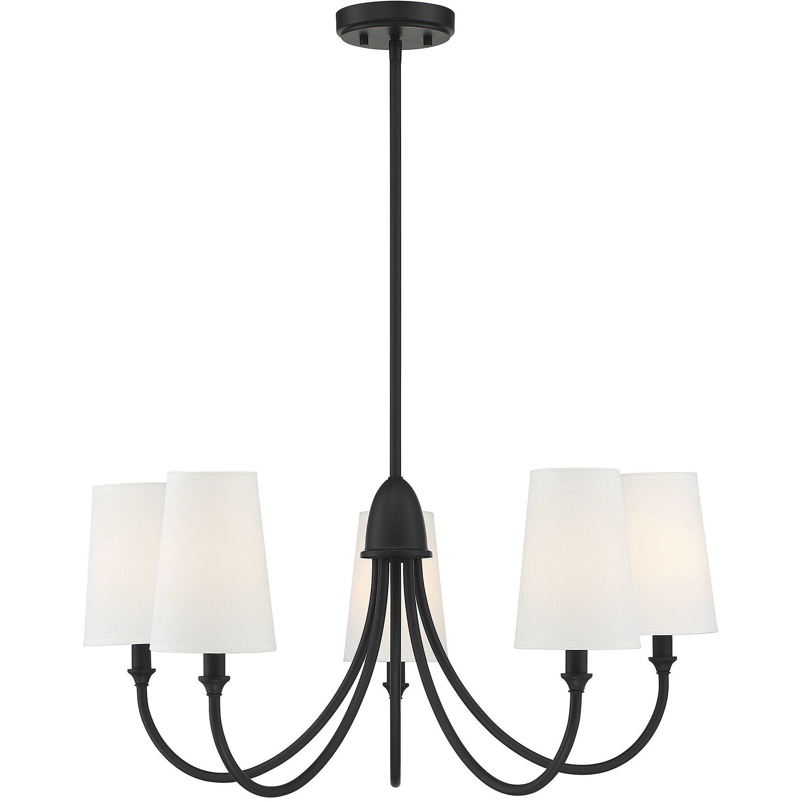 Savoy House 1-2540-5-89 Cameron 5 Light 29 inch Matte Black