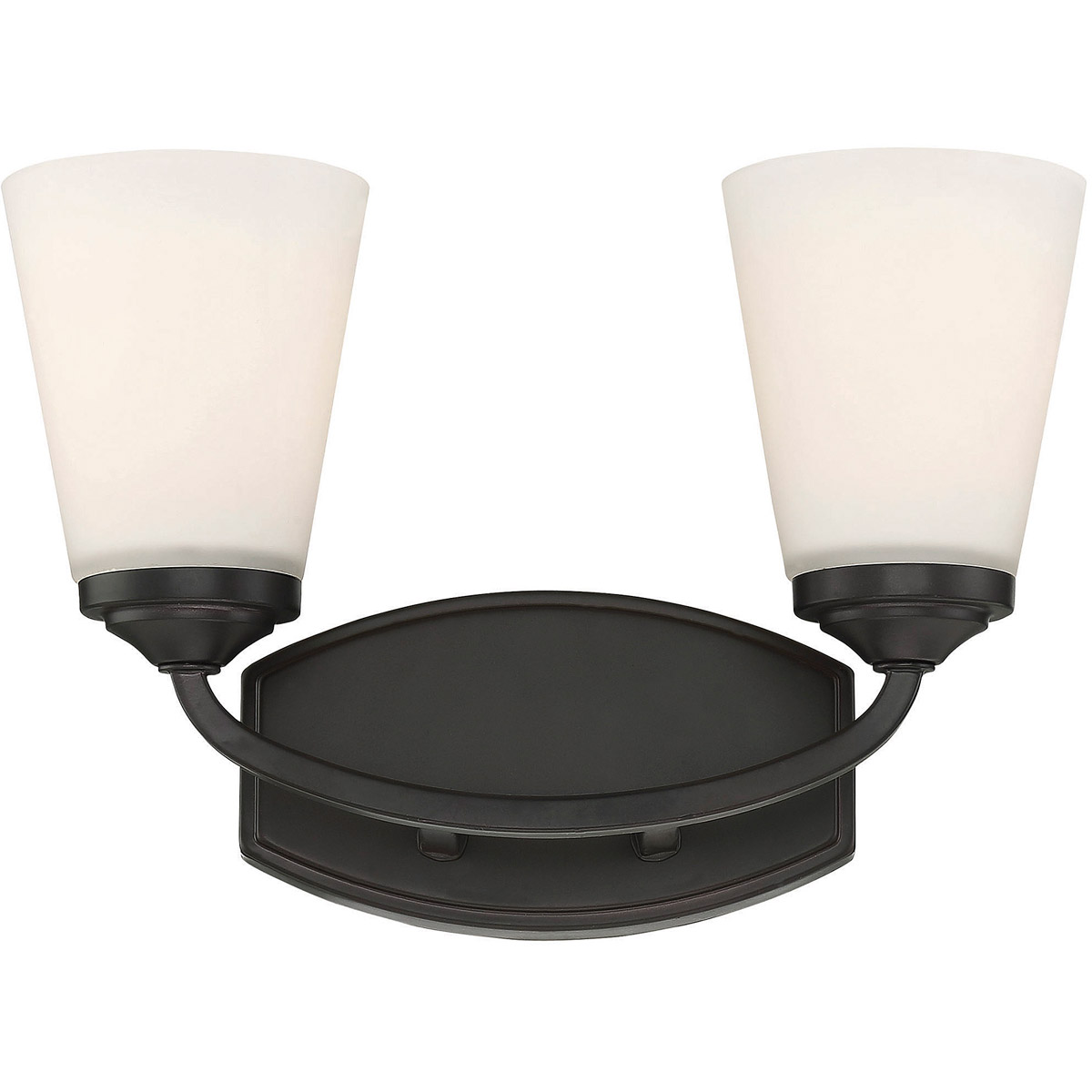 Jordan 2 Light 14 inch English Bronze Bath Light Wall Light