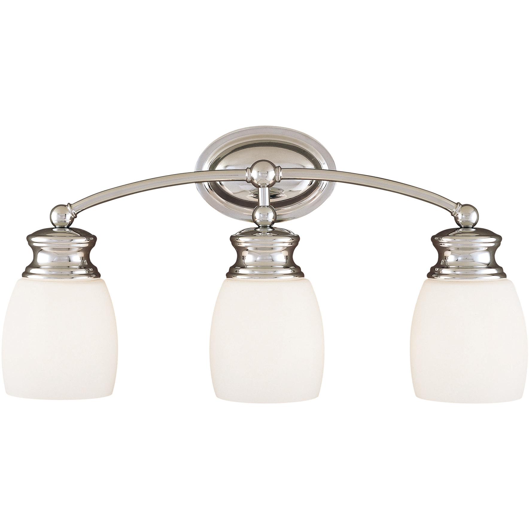 Elise 3 Light 20.5 inch Polished Chrome Vanity Light Wall Light, Essentials