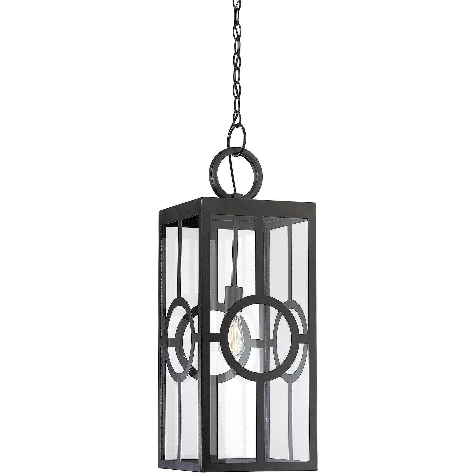 Lauren 1 Light 10.5 inch English Bronze Outdoor Hanging Lantern