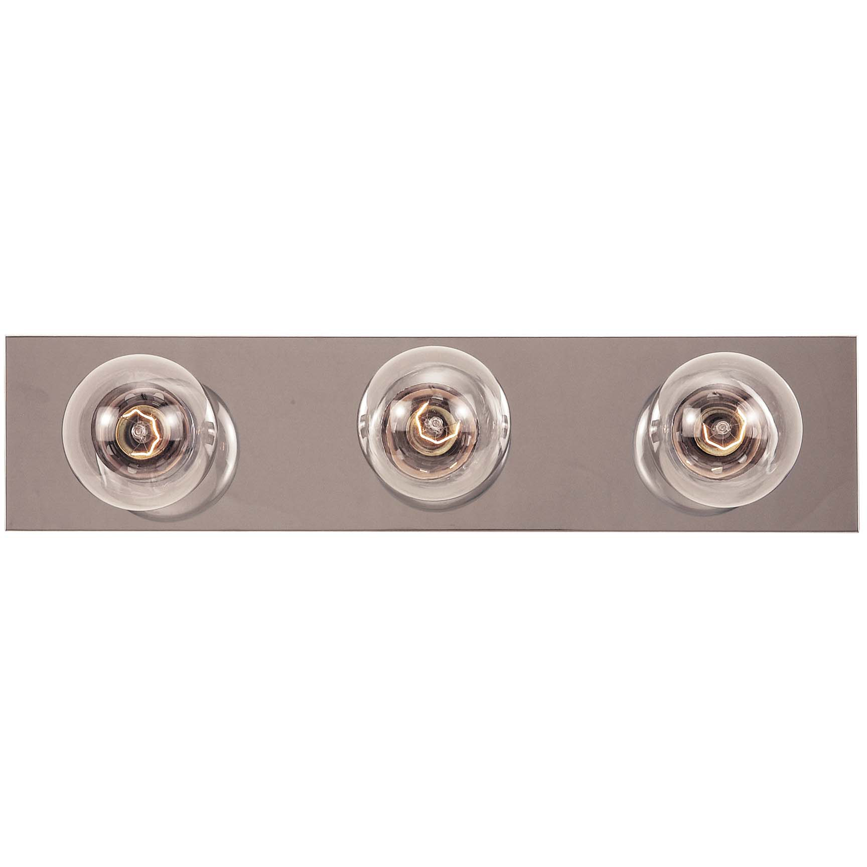 Bar 3 Light 18 inch Polished Chrome Bathroom Vanity Light Wall Light