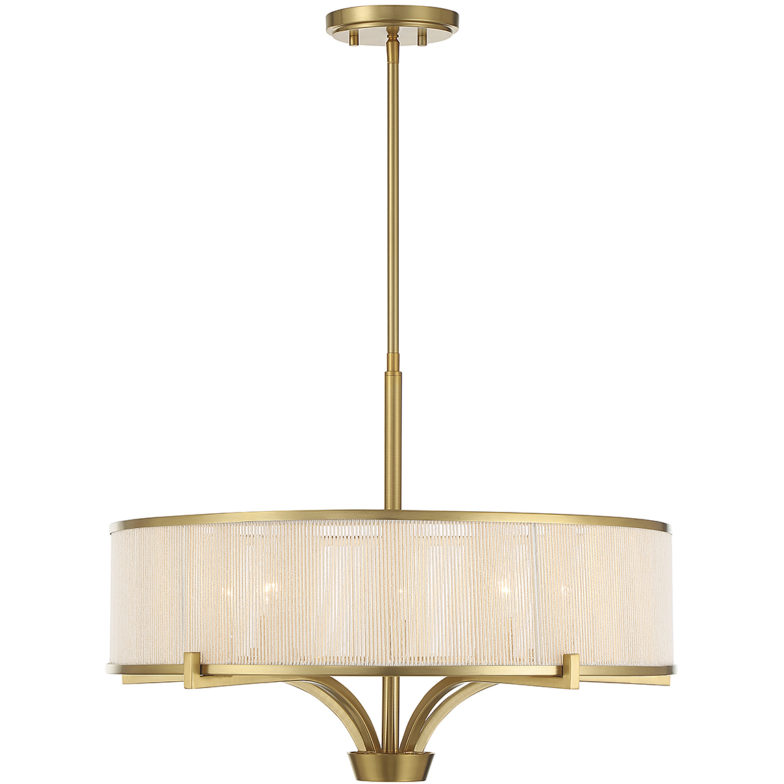 Savoy House 1-7751-5-322 Wynwood 5 Light 24 inch Warm Brass