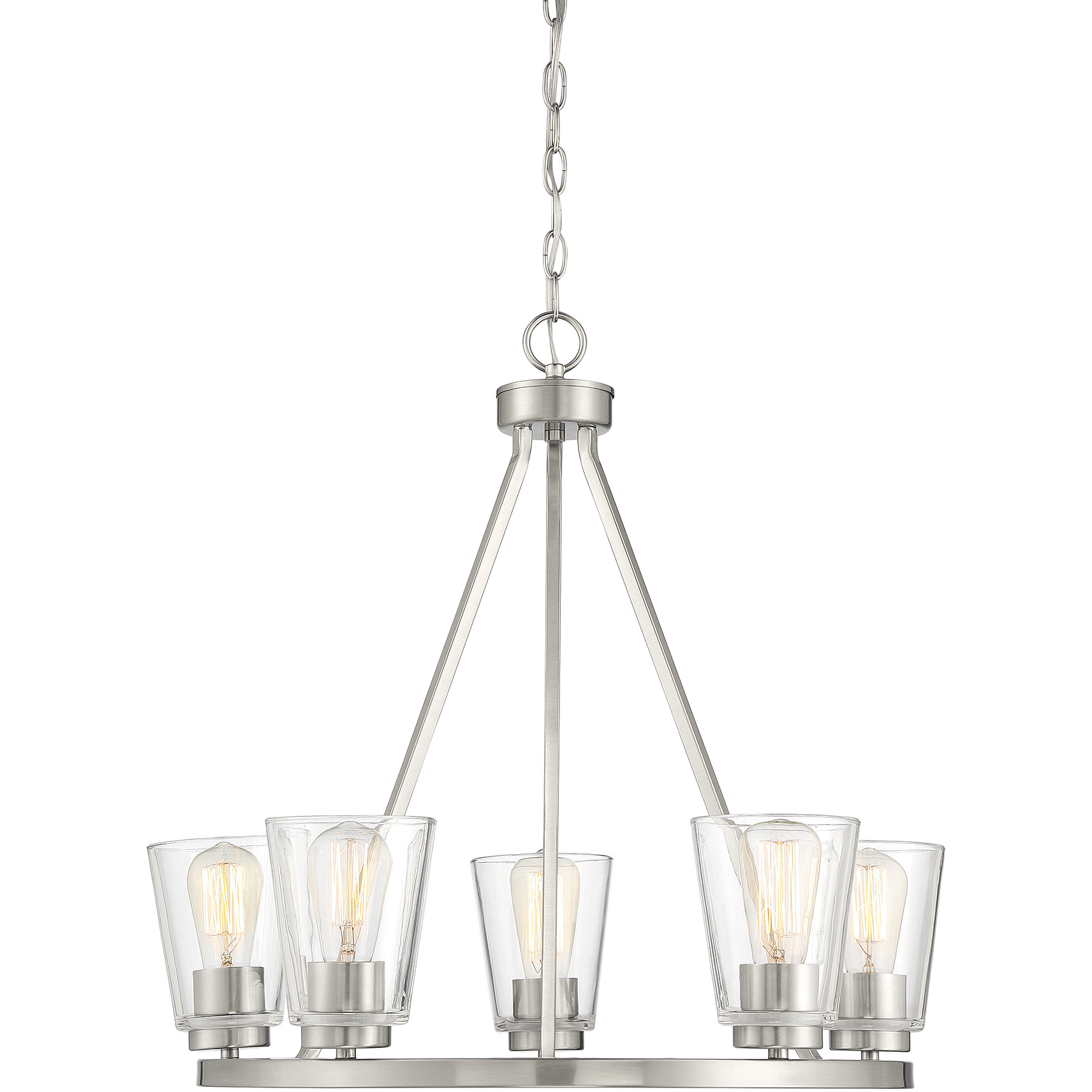 Savoy House 1-1021-5-SN Calhoun 5 Light 25 inch Satin Nickel