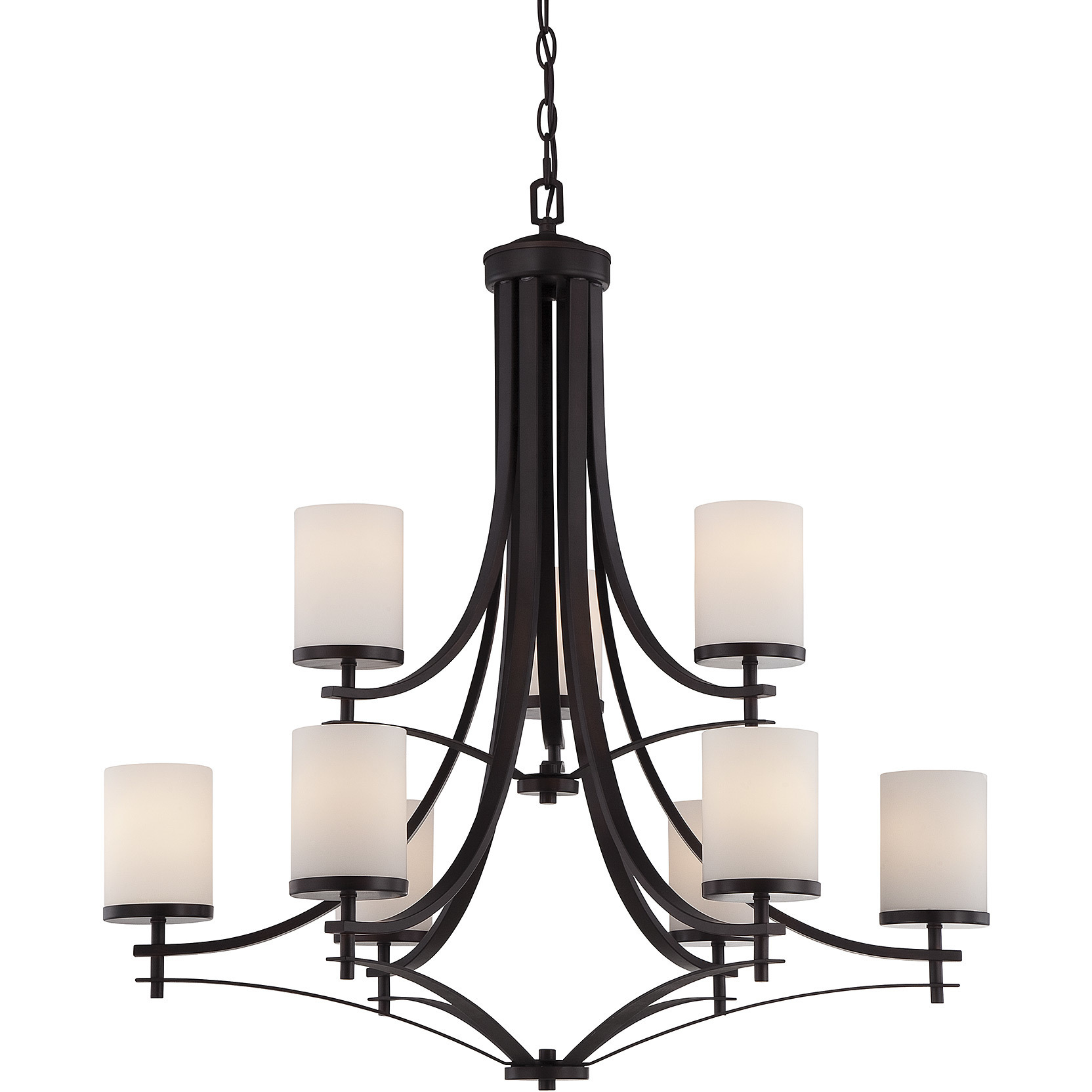Colton 9 Light 32.5 inch English Bronze Chandelier Ceiling Light, Essentials