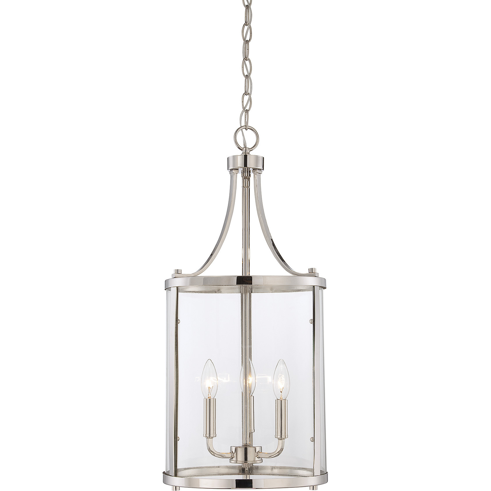 Savoy House 710403109 Penrose 3 Light 12 inch Polished Nickel