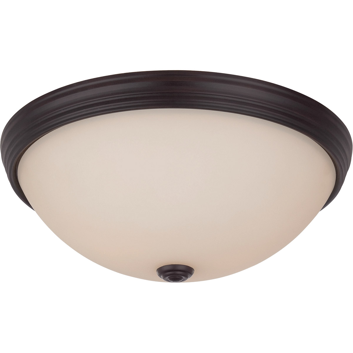 Savoy House 2 Light 13 inch English Bronze Flush Mount Ceiling Light in 13 in.
