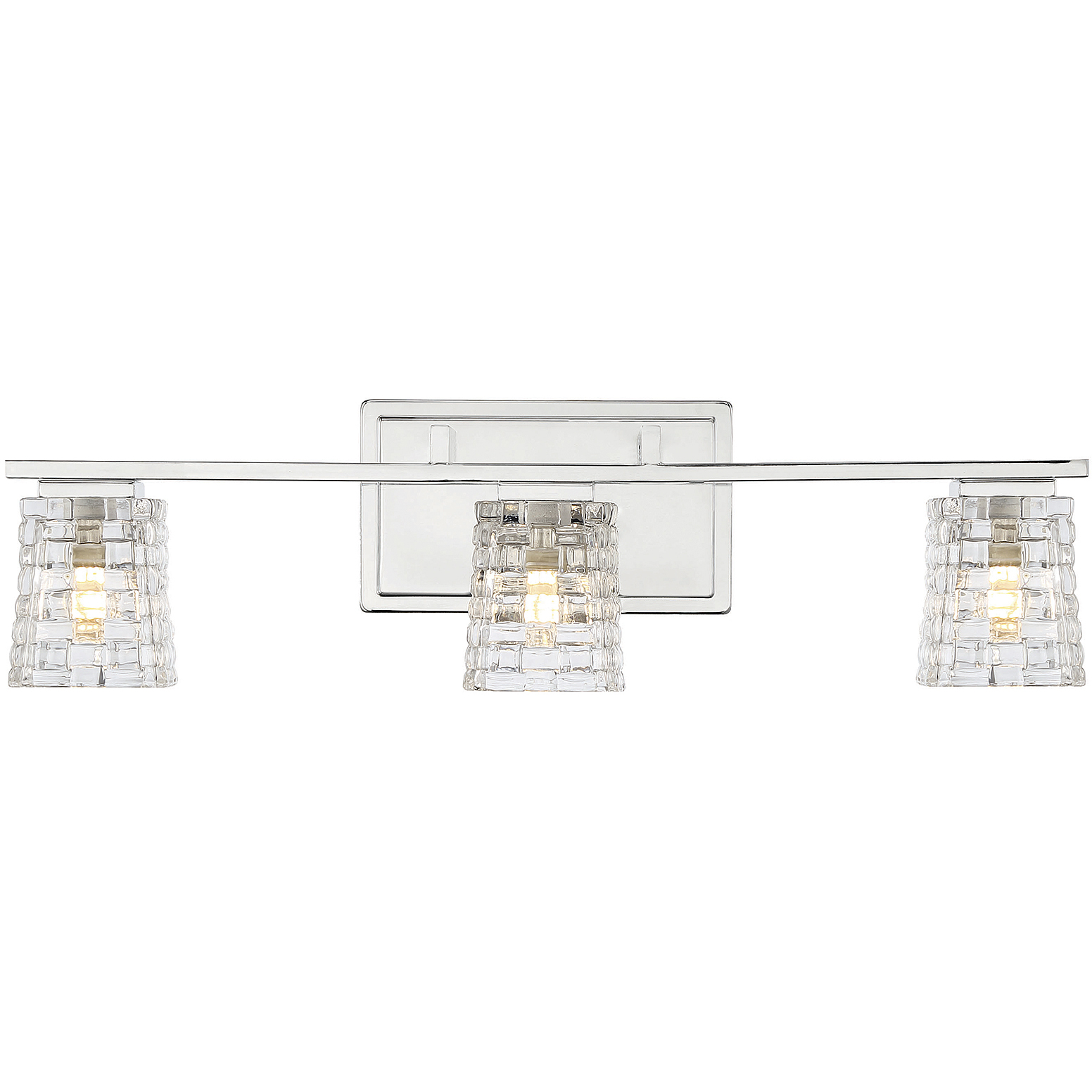 Northam 3 Light 22 inch Polished Chrome Bathroom Vanity Light Wall Light