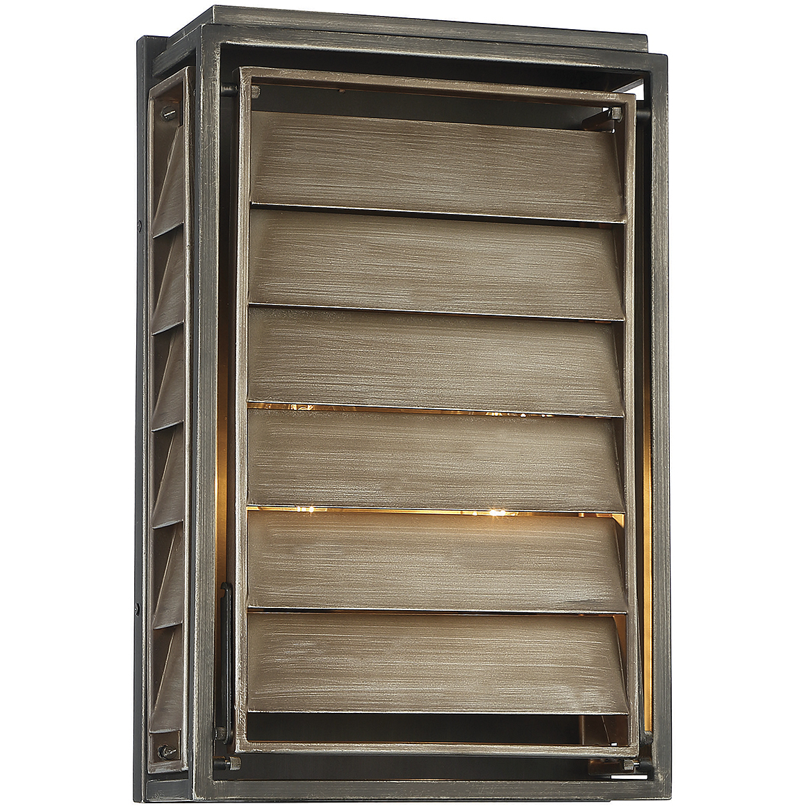 Hartberg 2 Light 18 inch Aged Driftwood Outdoor Wall Lantern