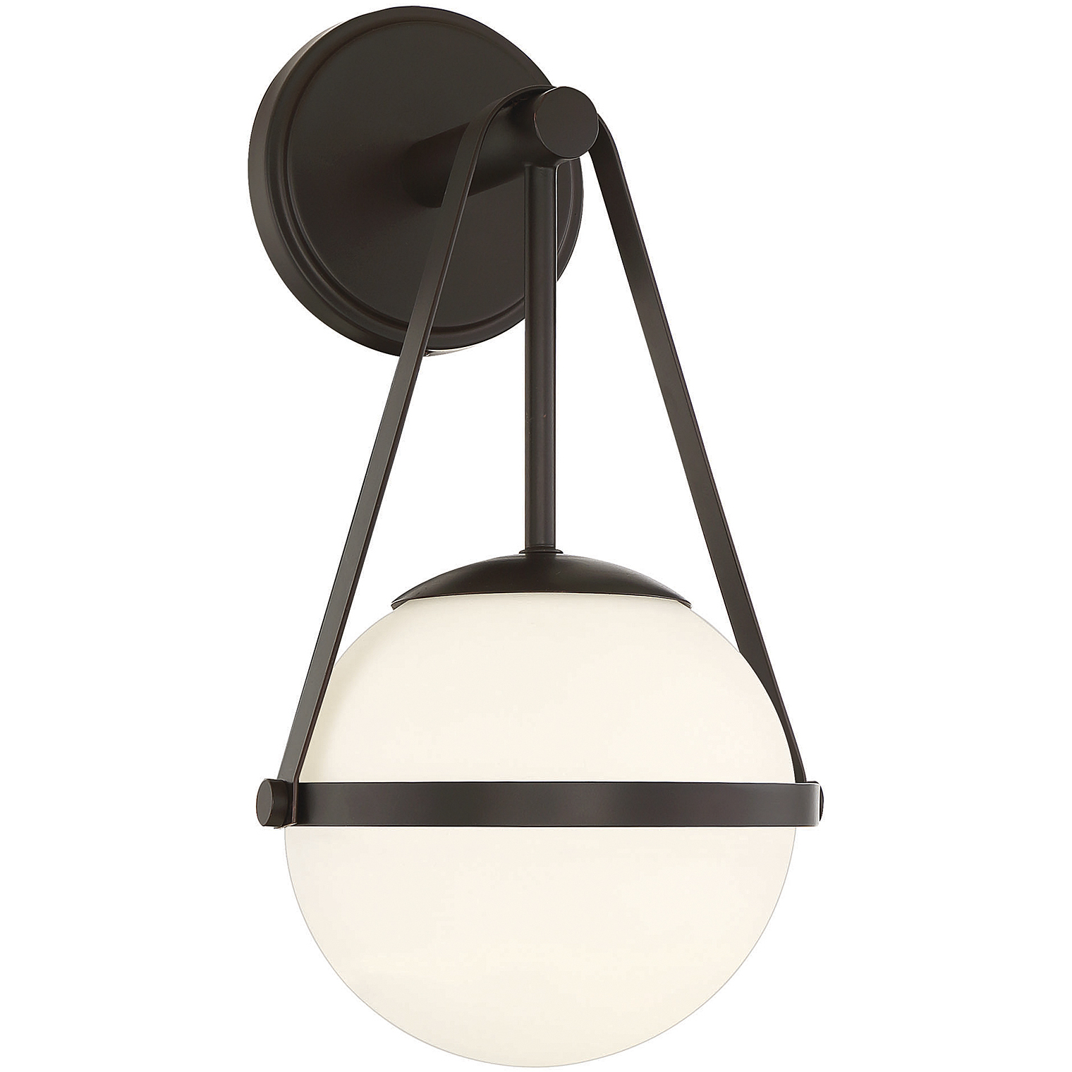 ヴィンテージライト Savoy House 9-1911-1-89 Polson 1 Light 8 inch Matte Black Wall