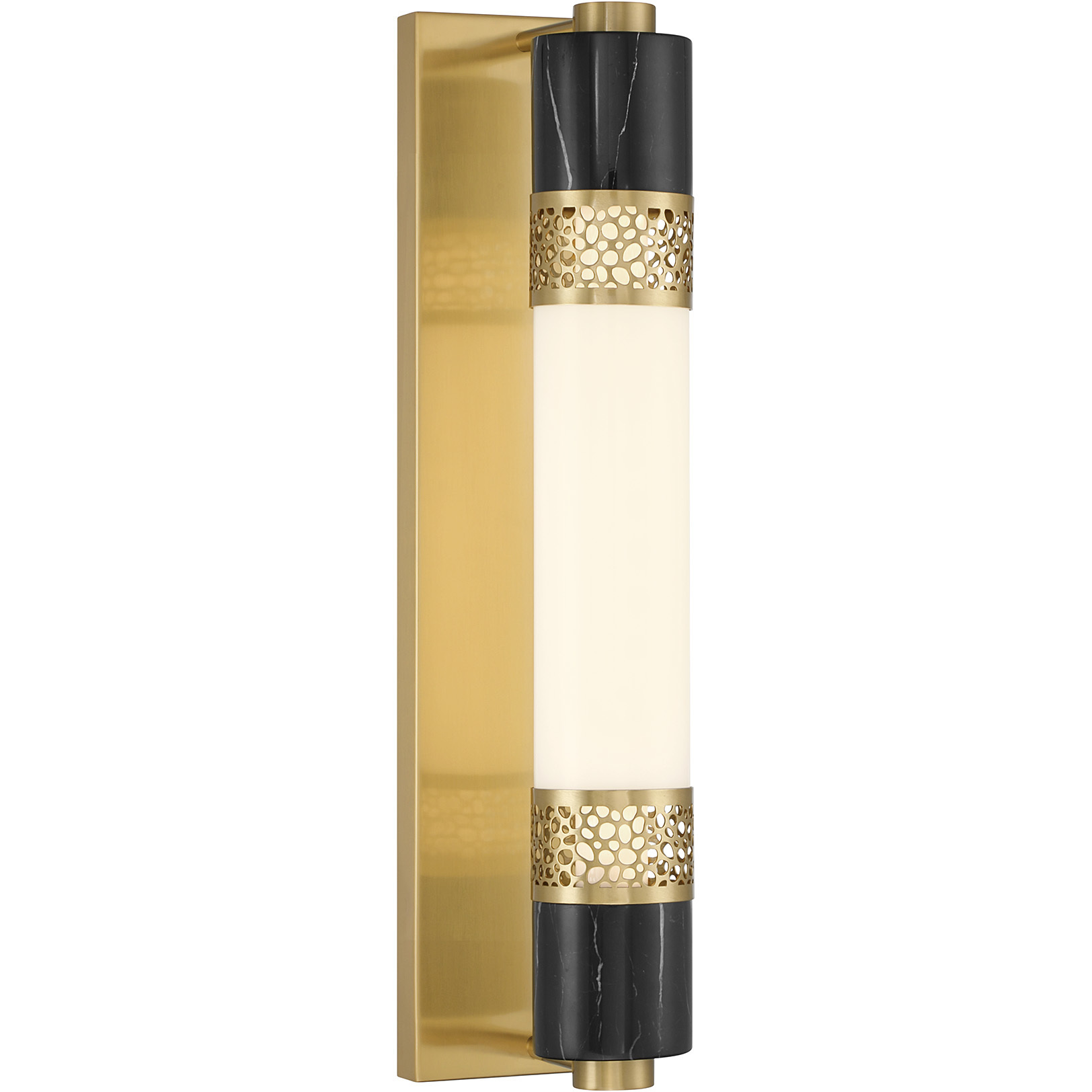 Farrell LED 4.5 inch Warm Brass Wall Sconce Wall Light
