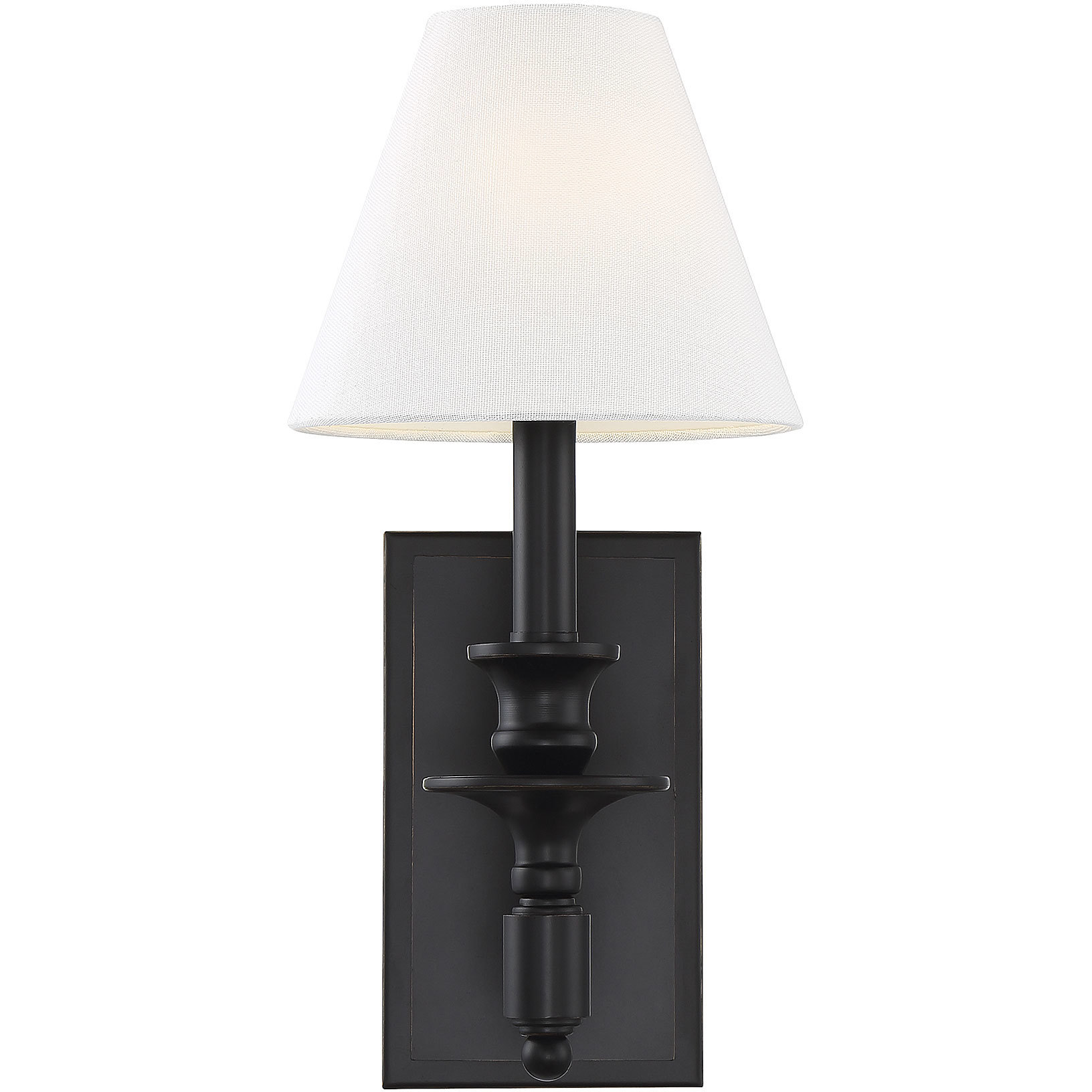 Washburn 1 Light 6.9 inch Classic Bronze Wall Sconce Wall Light, Essentials