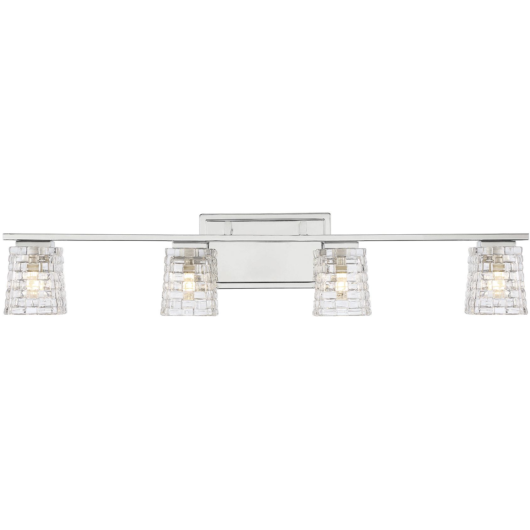 Northam 4 Light 30 inch Polished Chrome Bathroom Vanity Light Wall Light