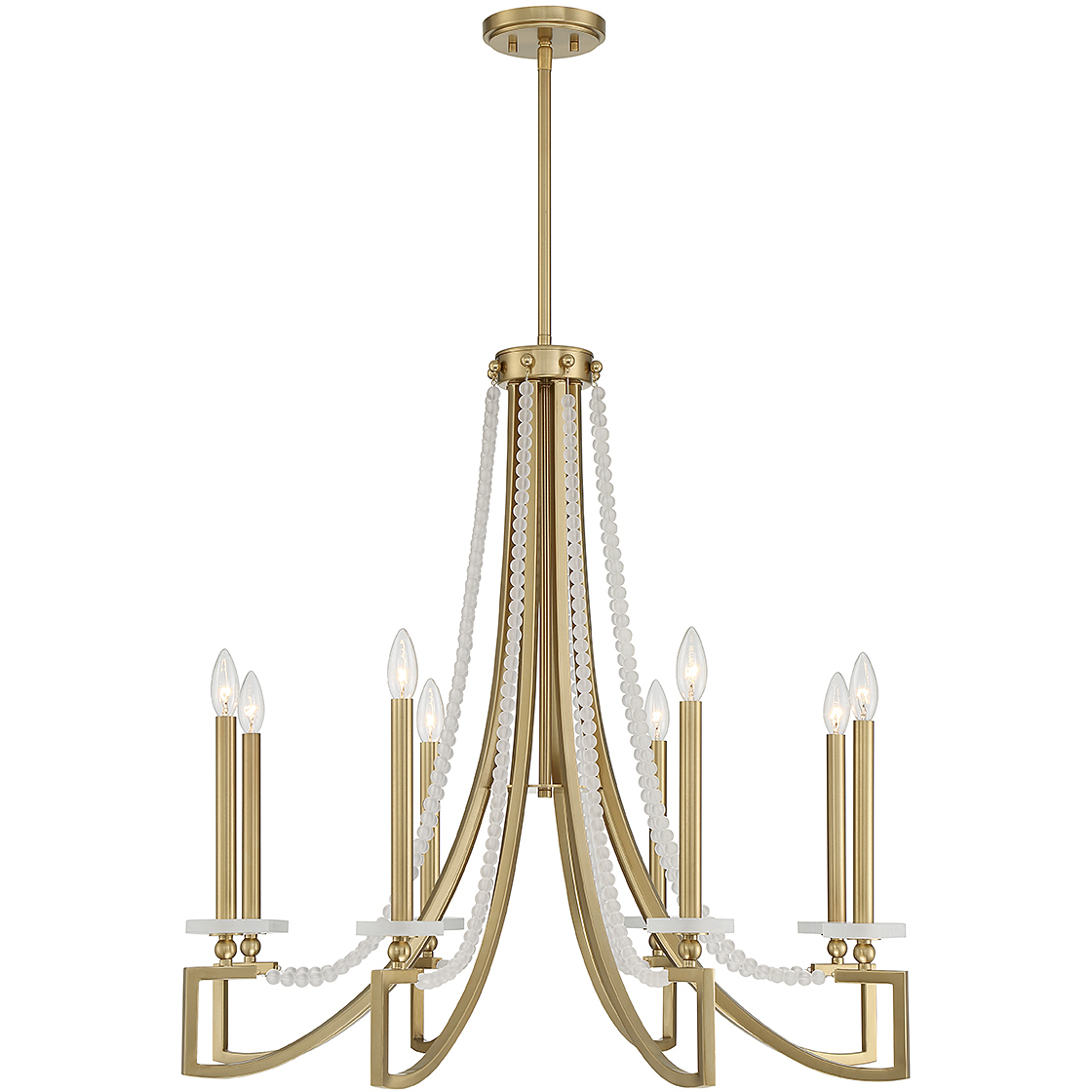 Savoy House 1-8804-8-322 Helen 8 Light 32 inch Warm Brass