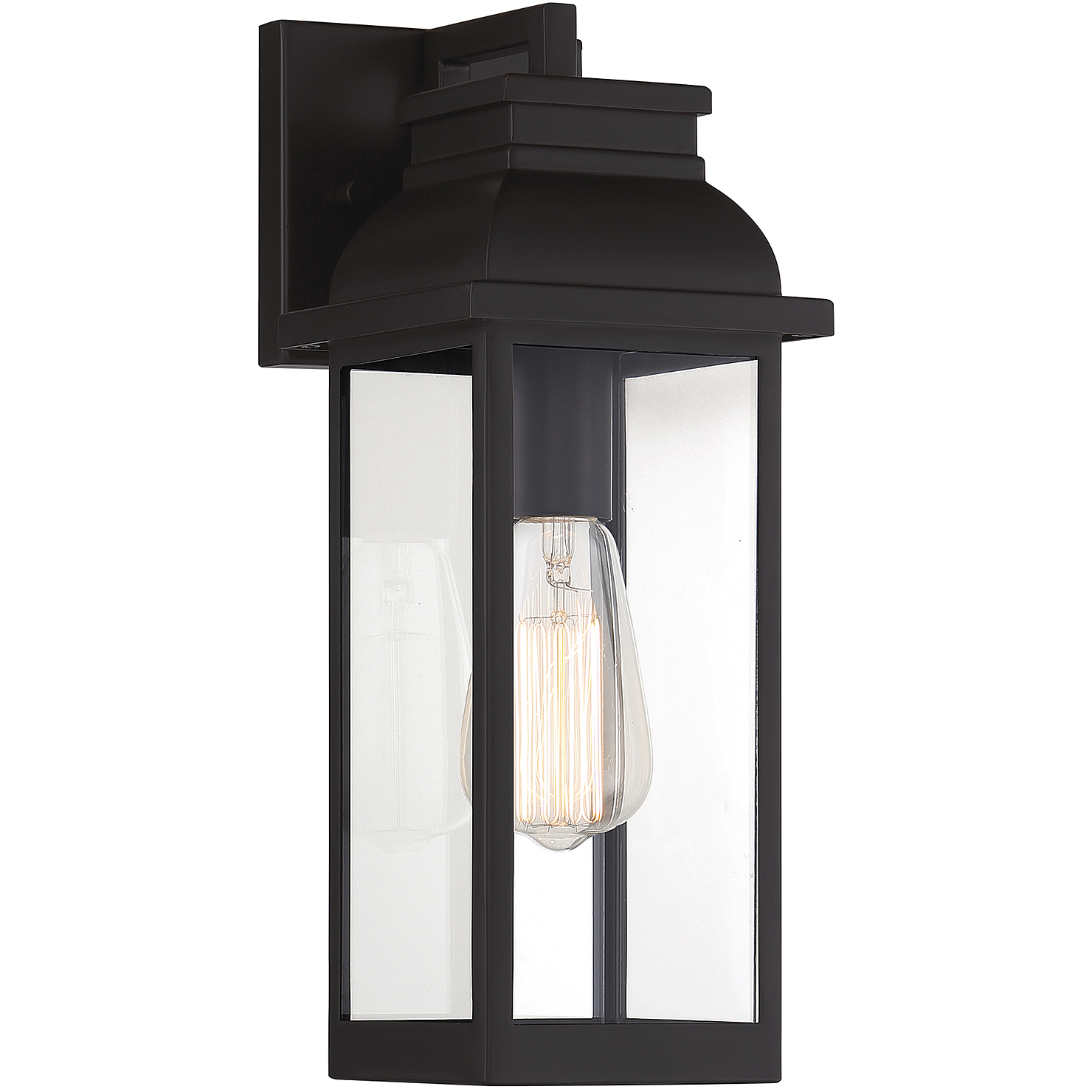 Drexel 1 Light 14 inch English Bronze Outdoor Wall Lantern, Lighting One