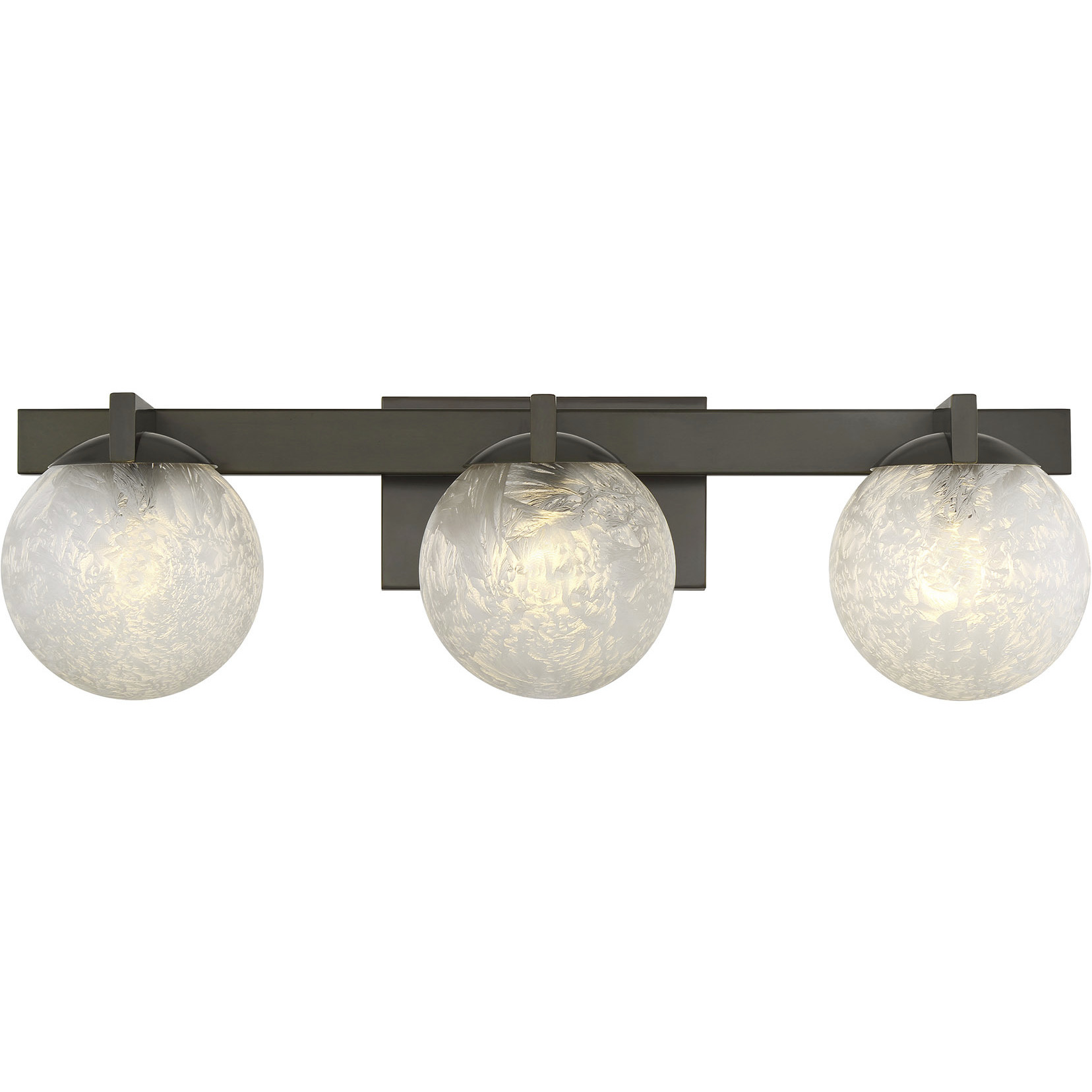 Darien 3 Light 25 inch Mediterranean Bronze Bathroom Vanity Light Wall Light