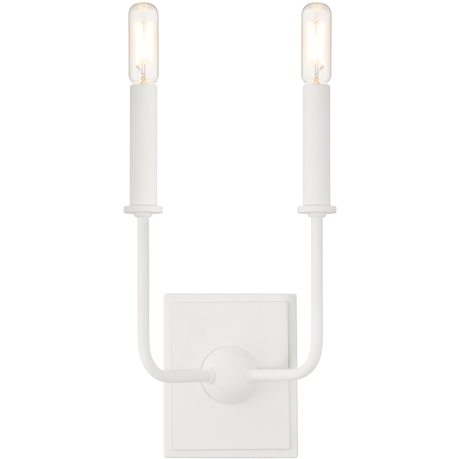 Avondale 2 Light 7 inch Bisque White ADA Wall Sconce Wall Light, Essentials