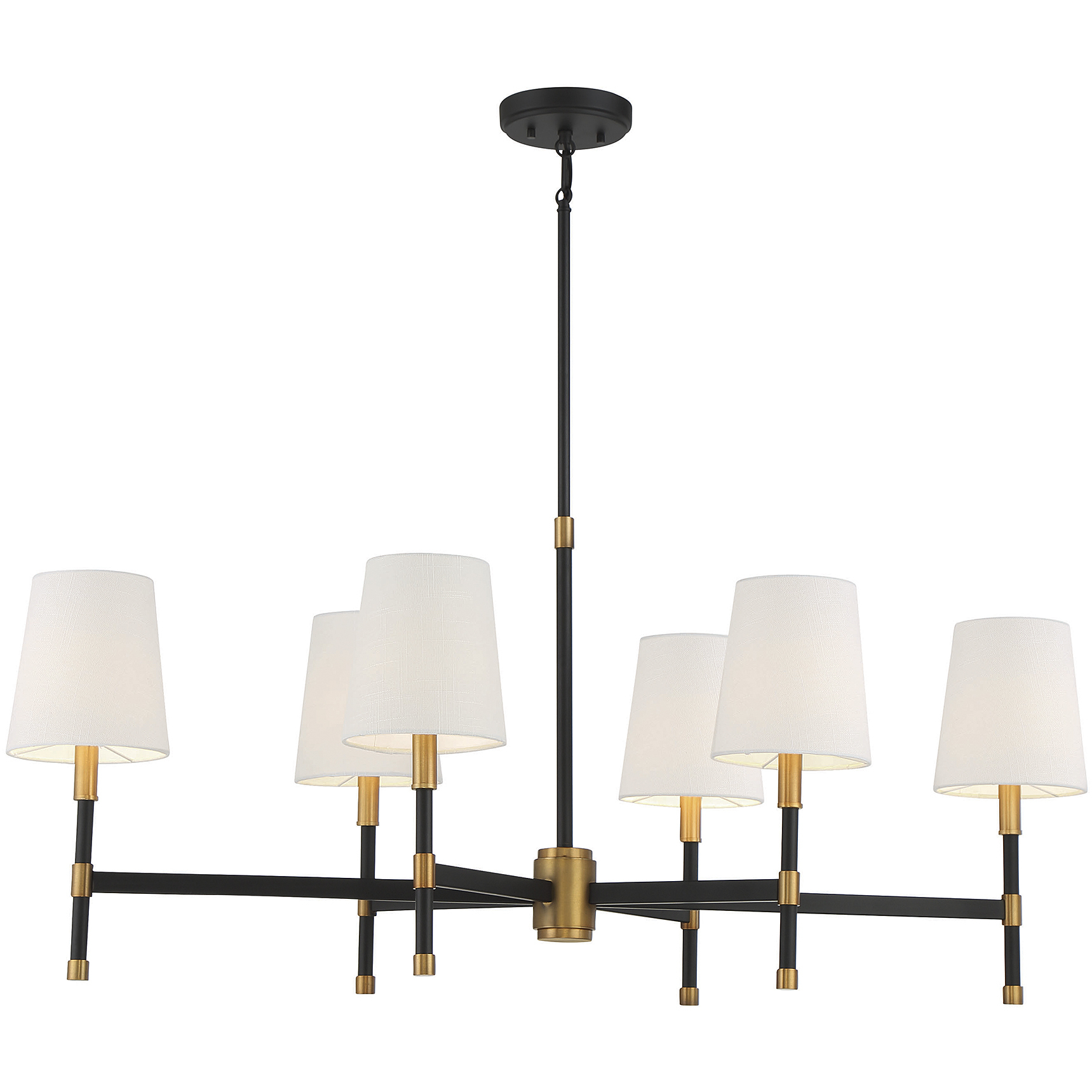 Black chandelier table lamp on sale