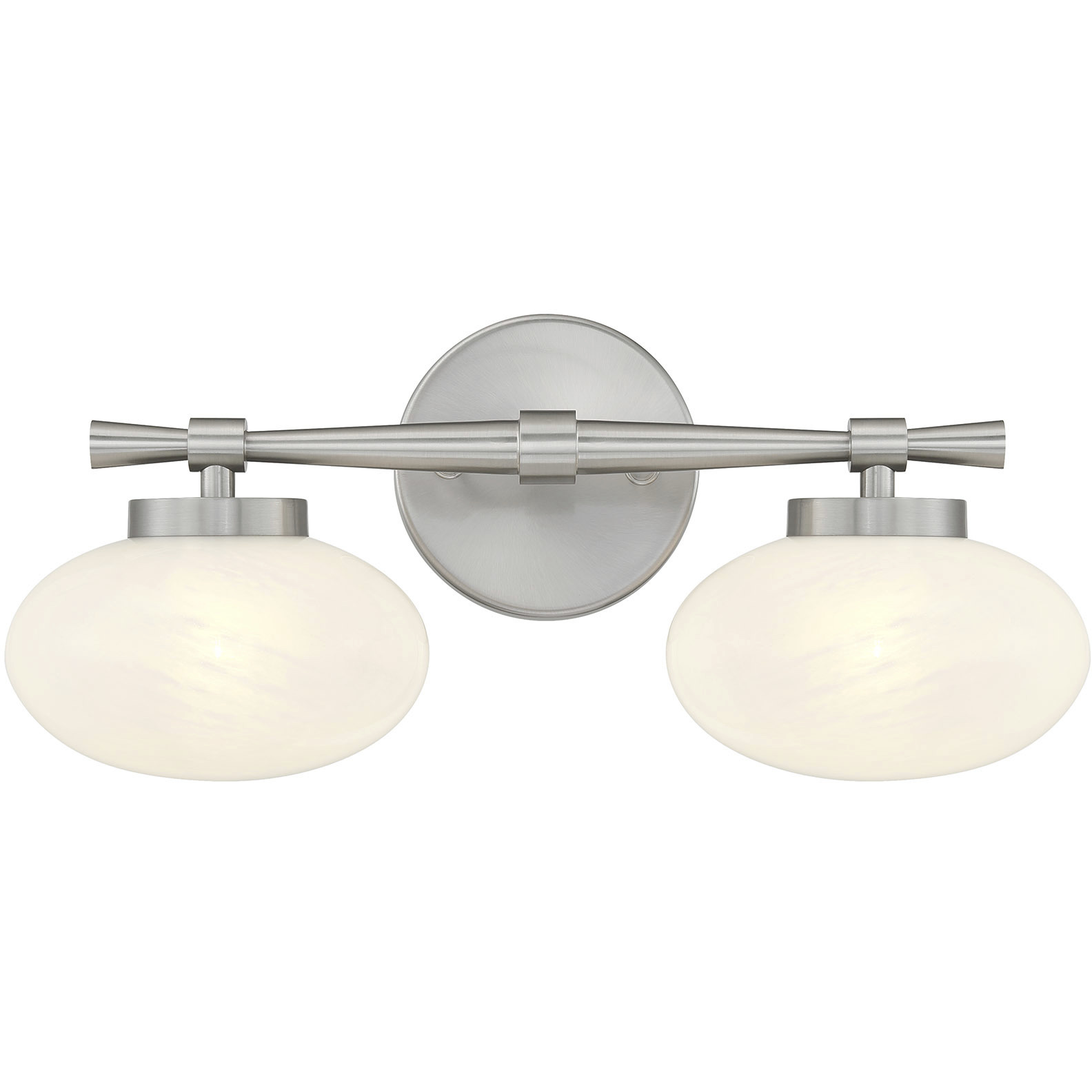 Barrow 2 Light 17 inch Satin Nickel Bathroom Vanity Light Wall Light